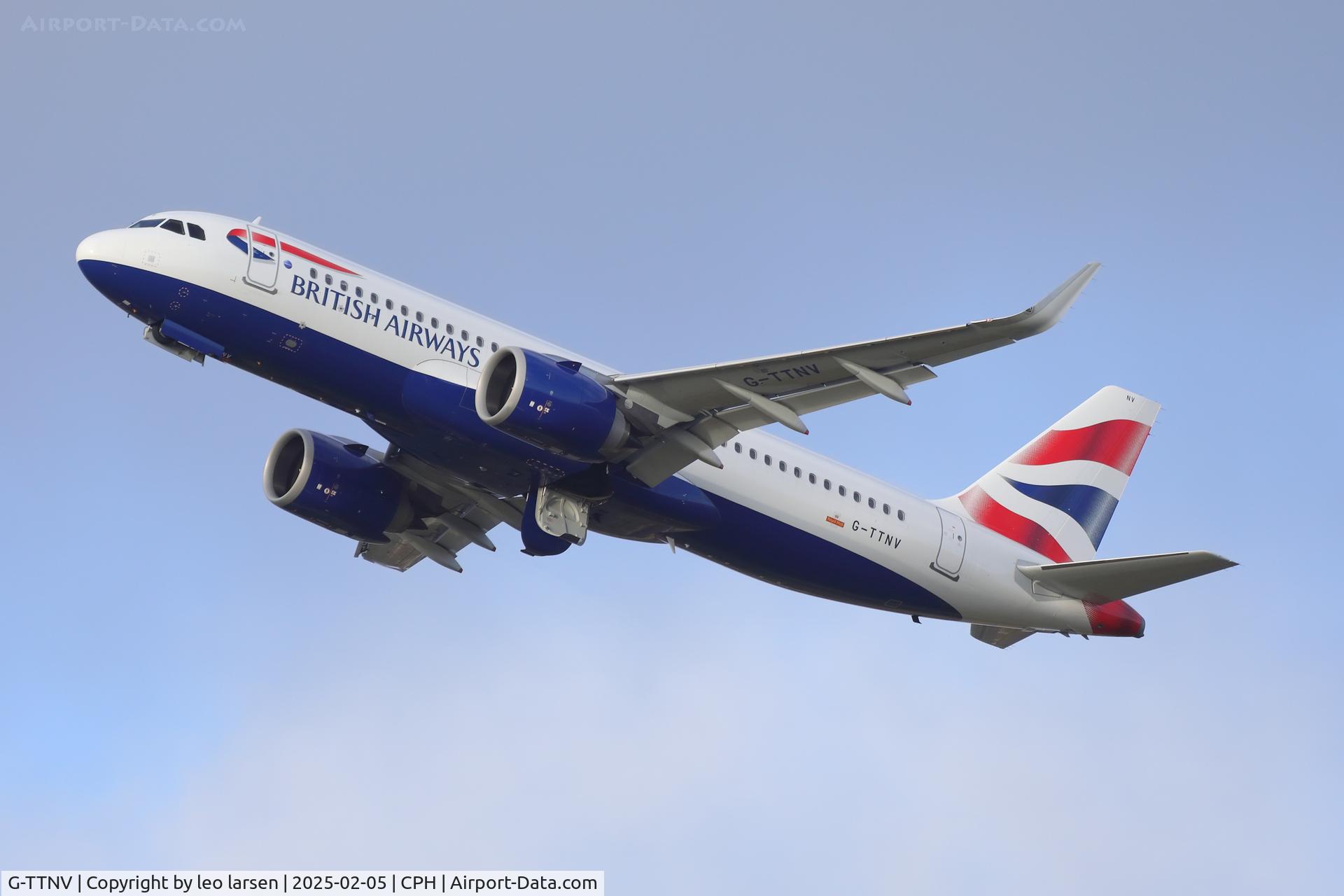 G-TTNV, 2024 Airbus A320-251N C/N 12184, Copenhagen 5.2.2025