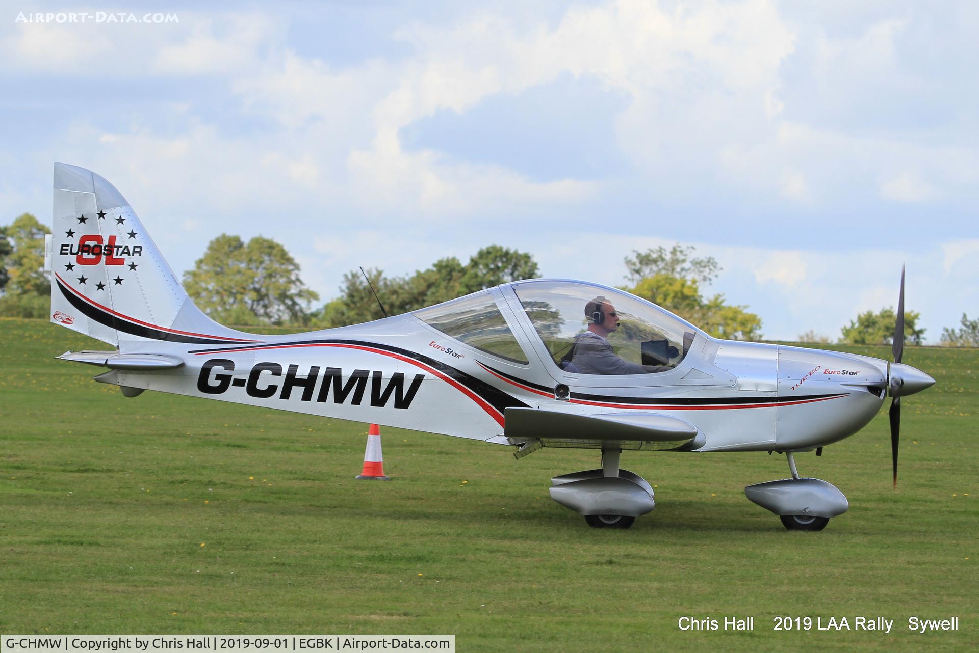 G-CHMW, 2013 Aerotechnik EV-97 Eurostar SL C/N LAA 315B-15158, 2019 LAA Rally, Sywell