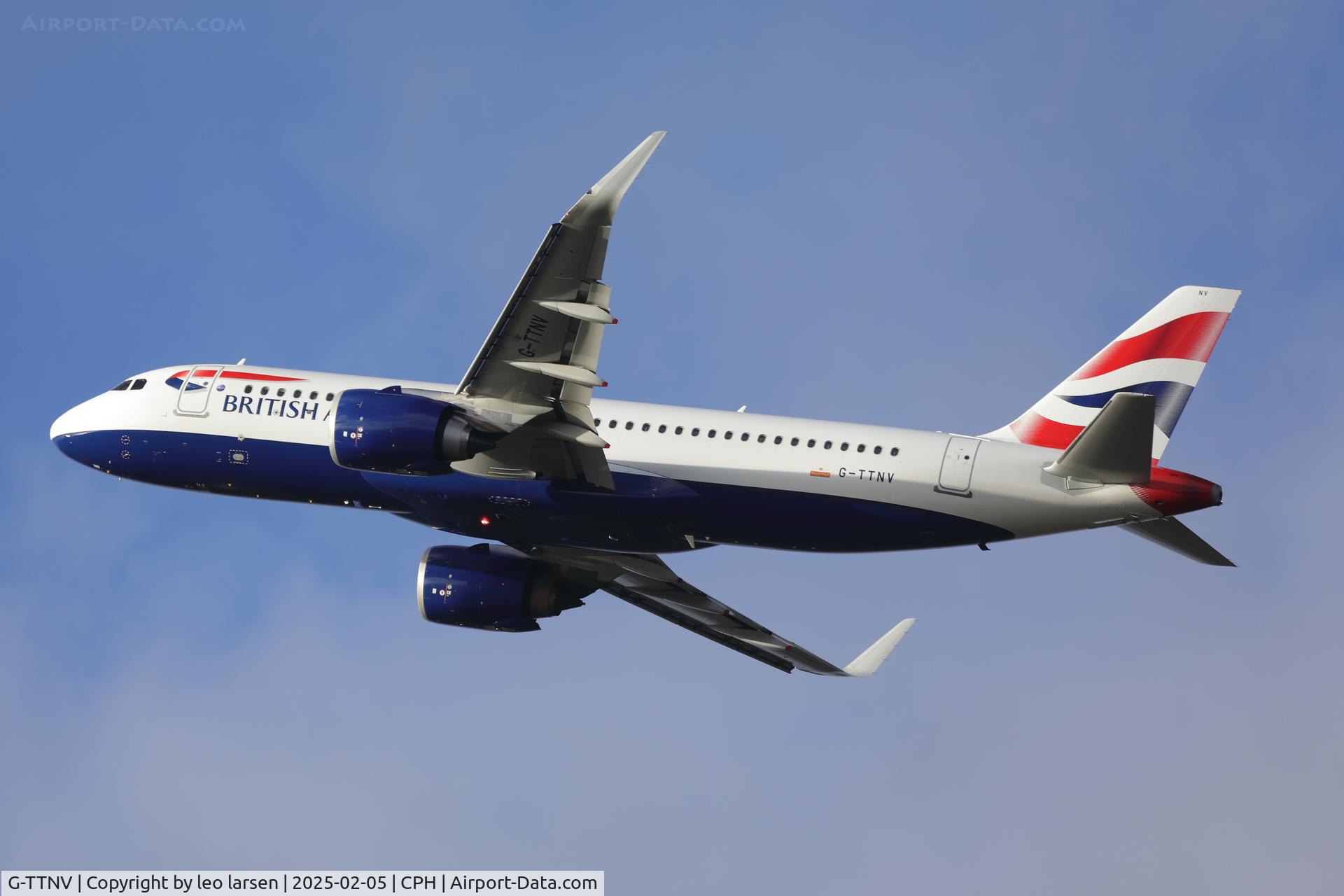 G-TTNV, 2024 Airbus A320-251N C/N 12184, Copenhagen 5.2.2025