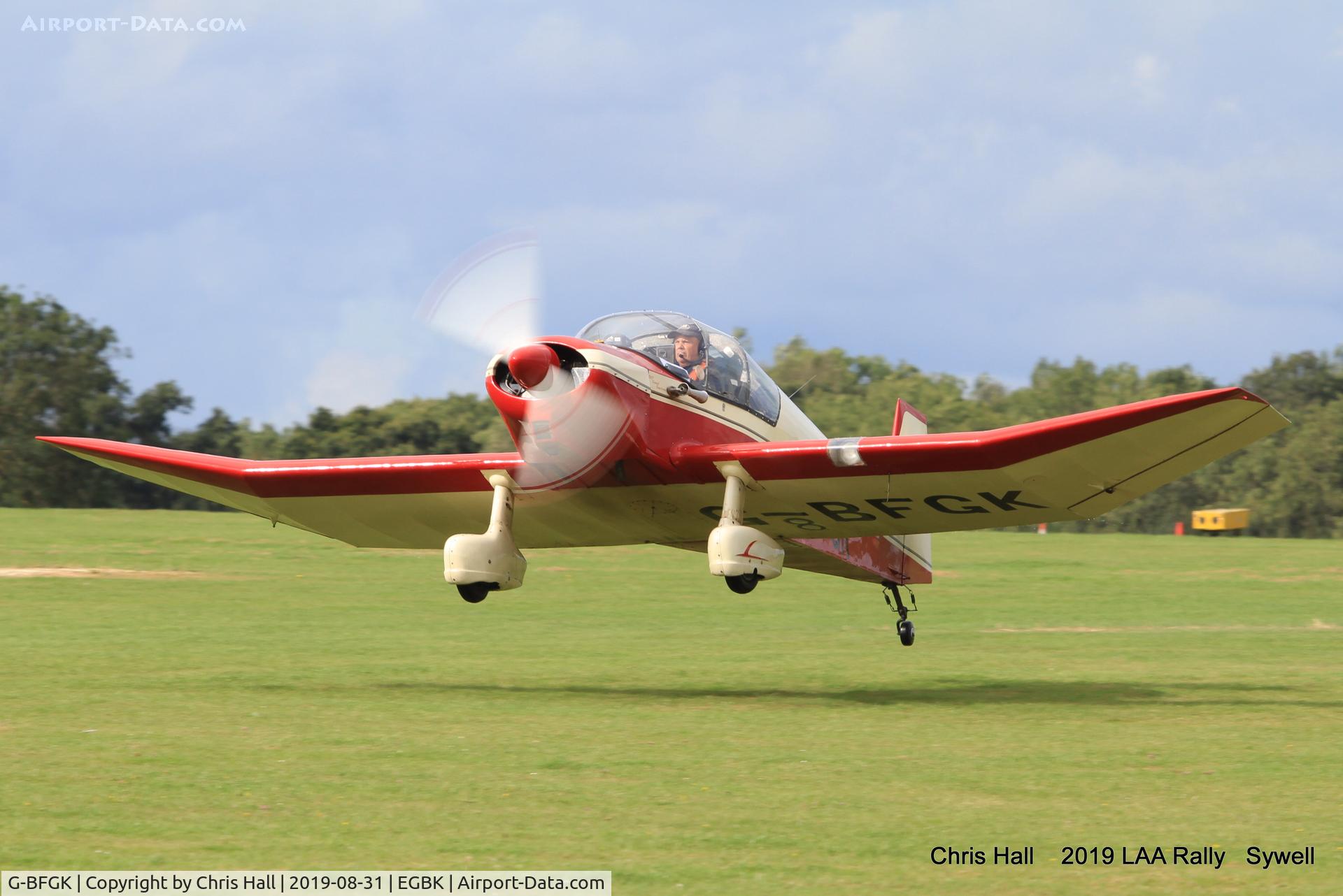 G-BFGK, 1957 SAN Jodel D-117 Grand Tourisme C/N 644, 2019 LAA Rally, Sywell