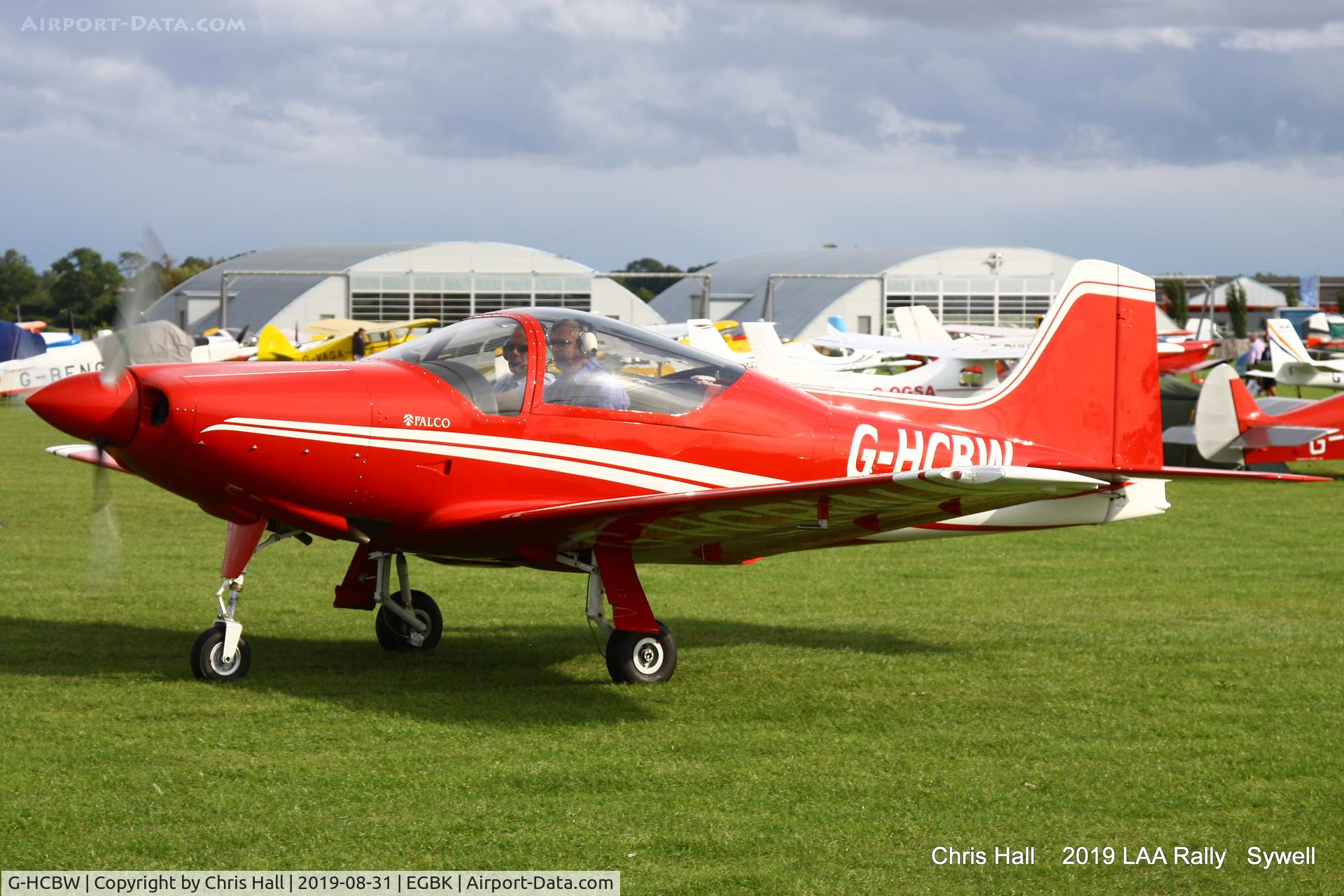 G-HCBW, 2015 Sequoia Falco F8L C/N PFA 100-12788, 2019 LAA Rally, Sywell