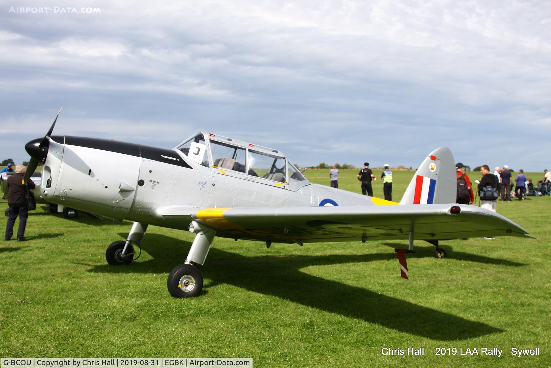 G-BCOU, 1952 De Havilland DHC-1 Chipmunk T.10 C/N C1/0559, 2019 LAA Rally, Sywell