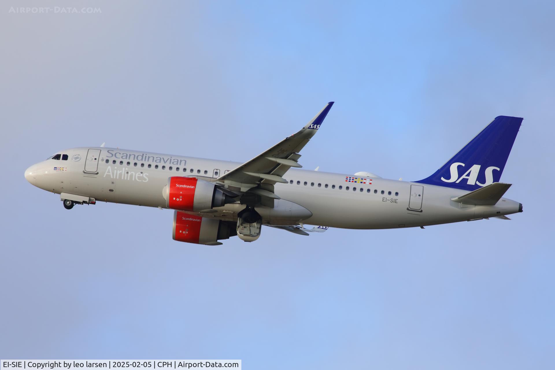 EI-SIE, 2018 Airbus A320-251N C/N 8058, Copenhagen 5.2.2025