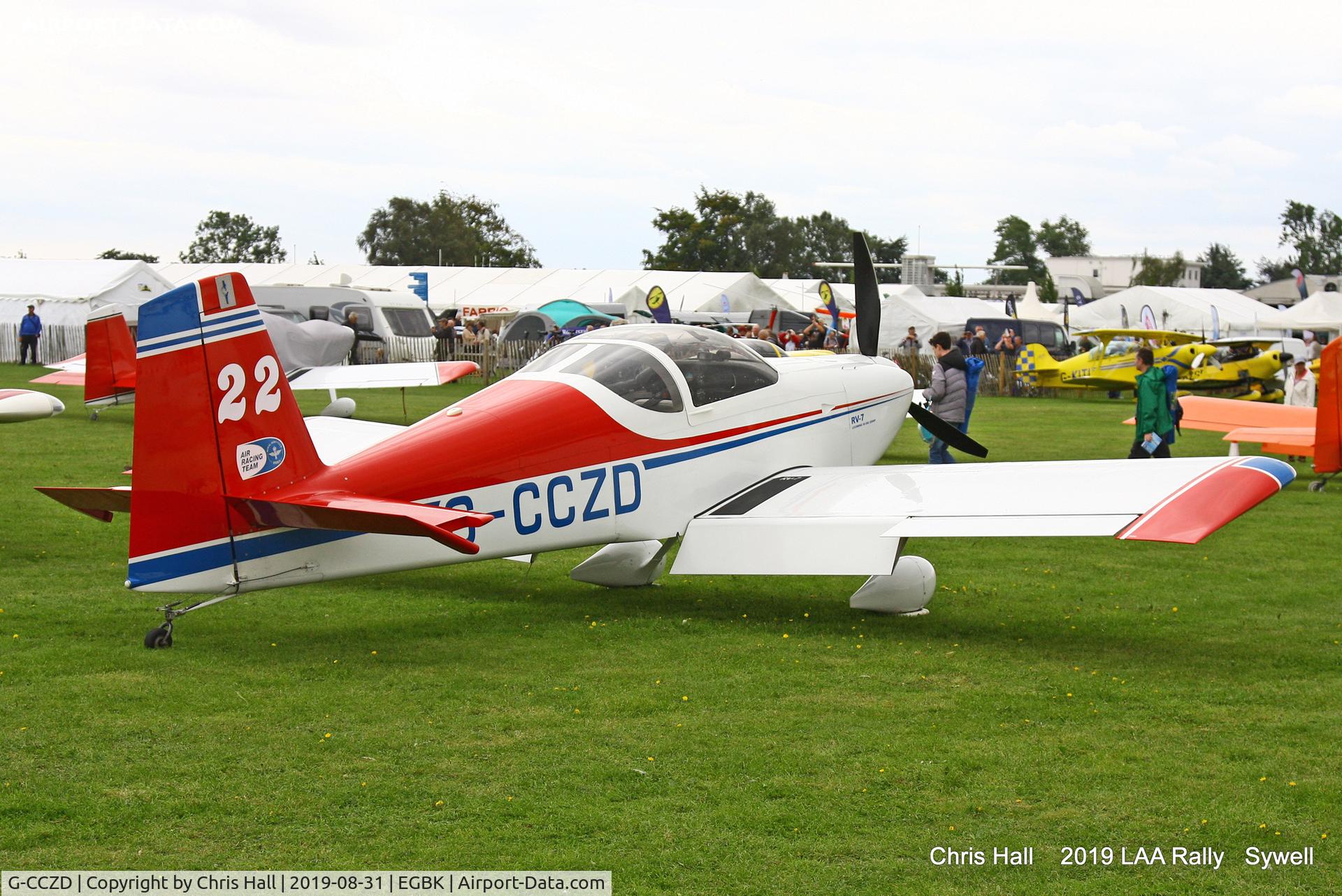 G-CCZD, 2004 Vans RV-7 C/N PFA 323-14087, 2019 LAA Rally, Sywell