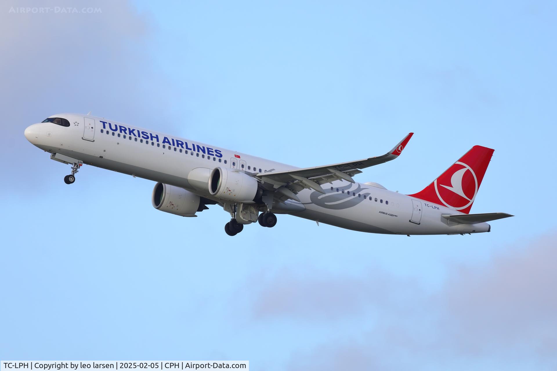 TC-LPH, 2023 Airbus A321-271NX C/N 11898, Copenhagen 5.2.2025