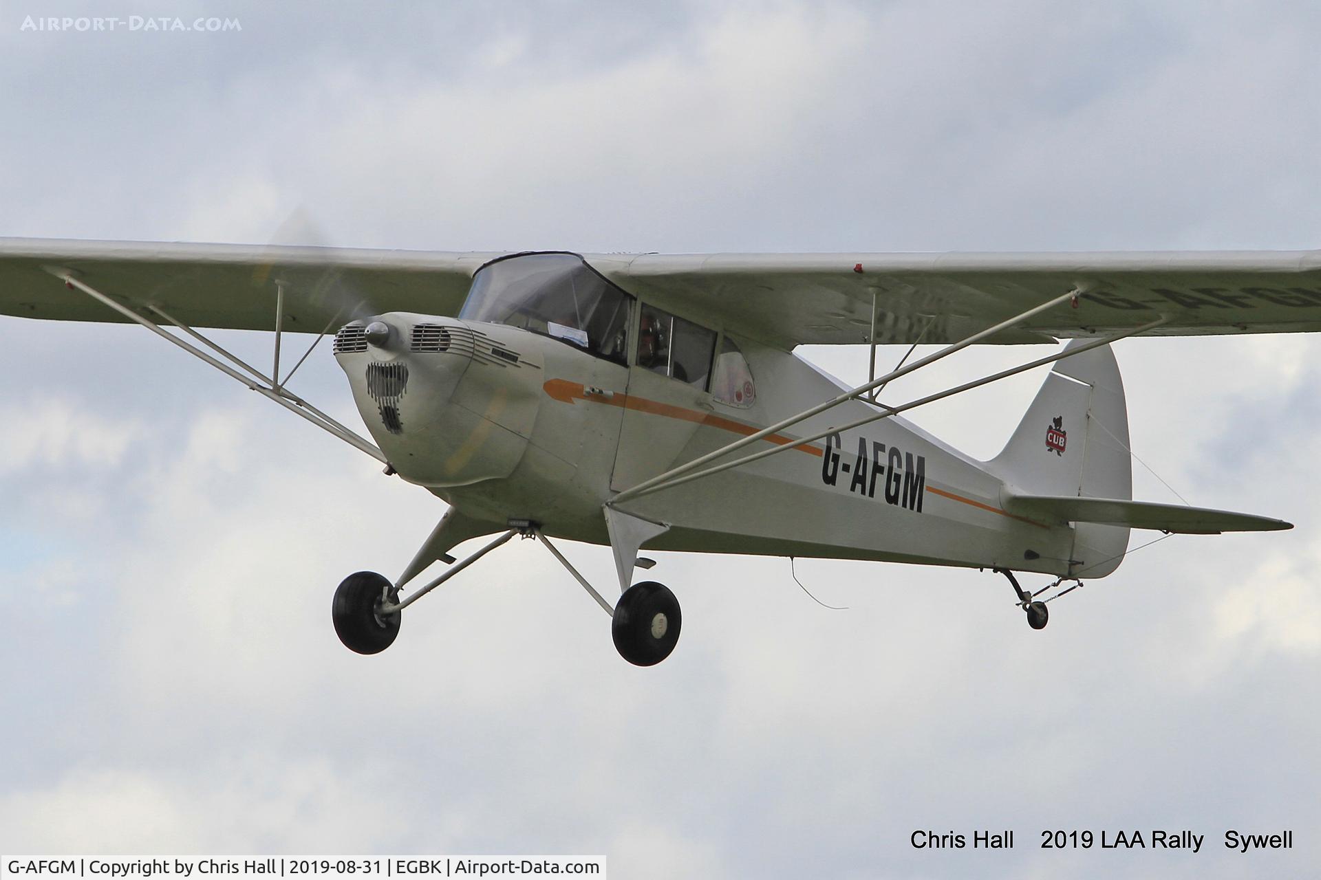 G-AFGM, 1940 Piper J-4A Cub Coupe C/N 4-943, 2019 LAA Rally, Sywell