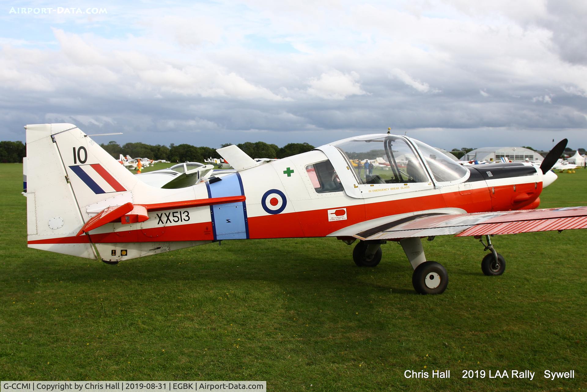 G-CCMI, 1973 Scottish Aviation Bulldog T.1 C/N BH120/199, 2019 LAA Rally, Sywell