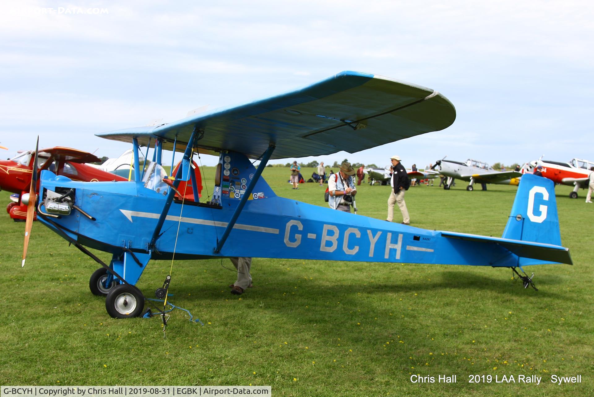 G-BCYH, 1976 Slingsby T-31 Cadet Motor Glider III C/N PFA 1568, 2019 LAA Rally, Sywell