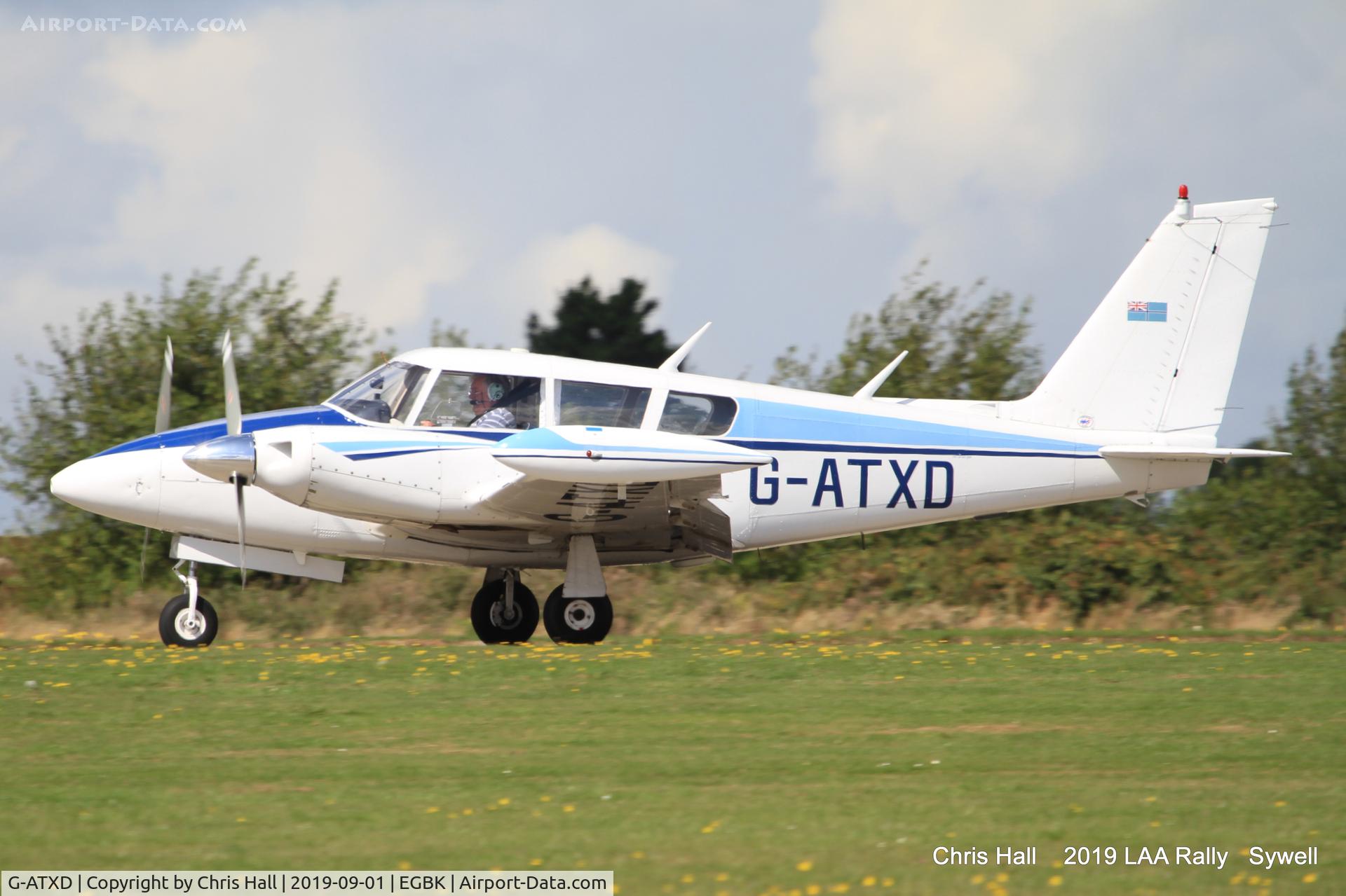 G-ATXD, 1966 Piper PA-30-160 B Twin Comanche C/N 30-1166, 2019 LAA Rally, Sywell