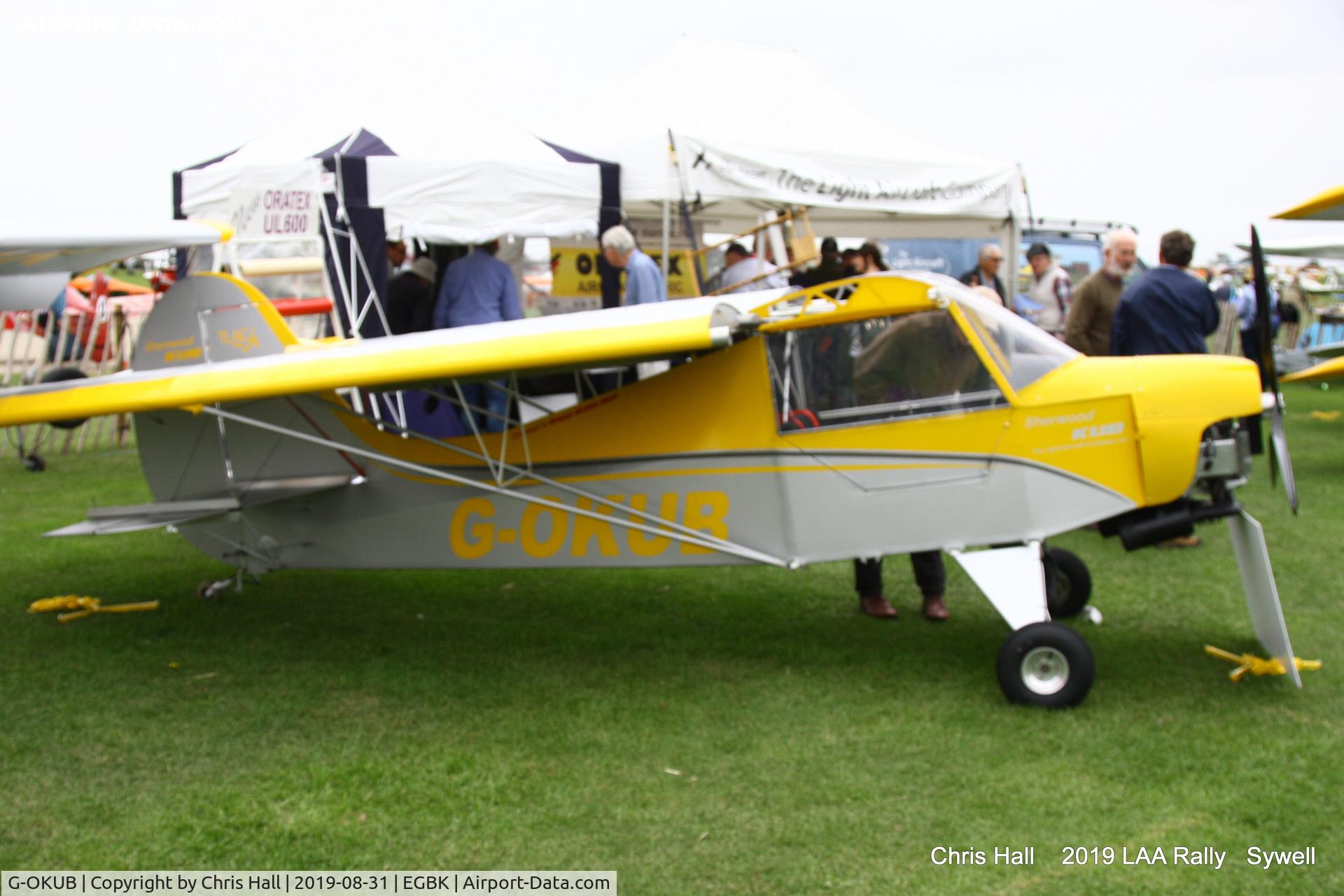 G-OKUB, 2015 The Light Aircraft Company Sherwood KUB C/N TLAC-3-001, 2019 LAA Rally, Sywell
