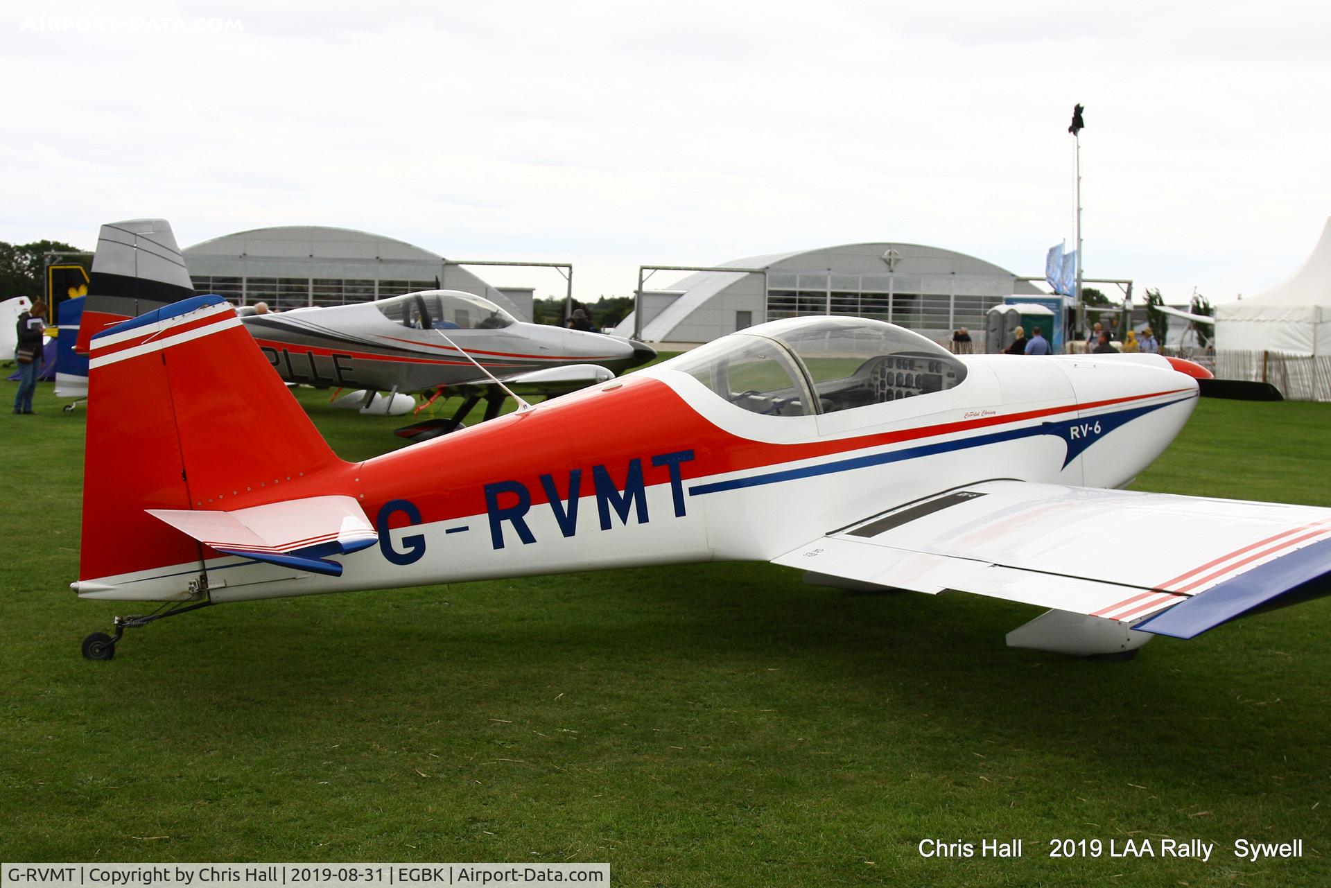 G-RVMT, 2002 Vans RV-6 C/N PFA 181A-13644, 2019 LAA Rally, Sywell