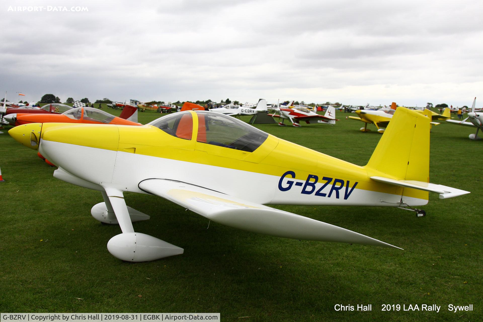 G-BZRV, 2002 Vans RV-6 C/N PFA 181A-13573, 2019 LAA Rally, Sywell