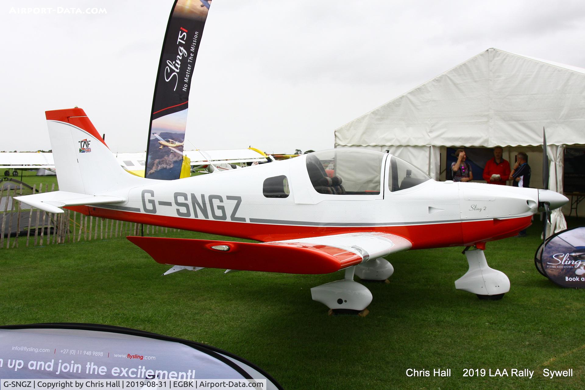 G-SNGZ, 2016 The Airplane Factory Sling 2 C/N LAA 399-15395, 2019 LAA Rally, Sywell