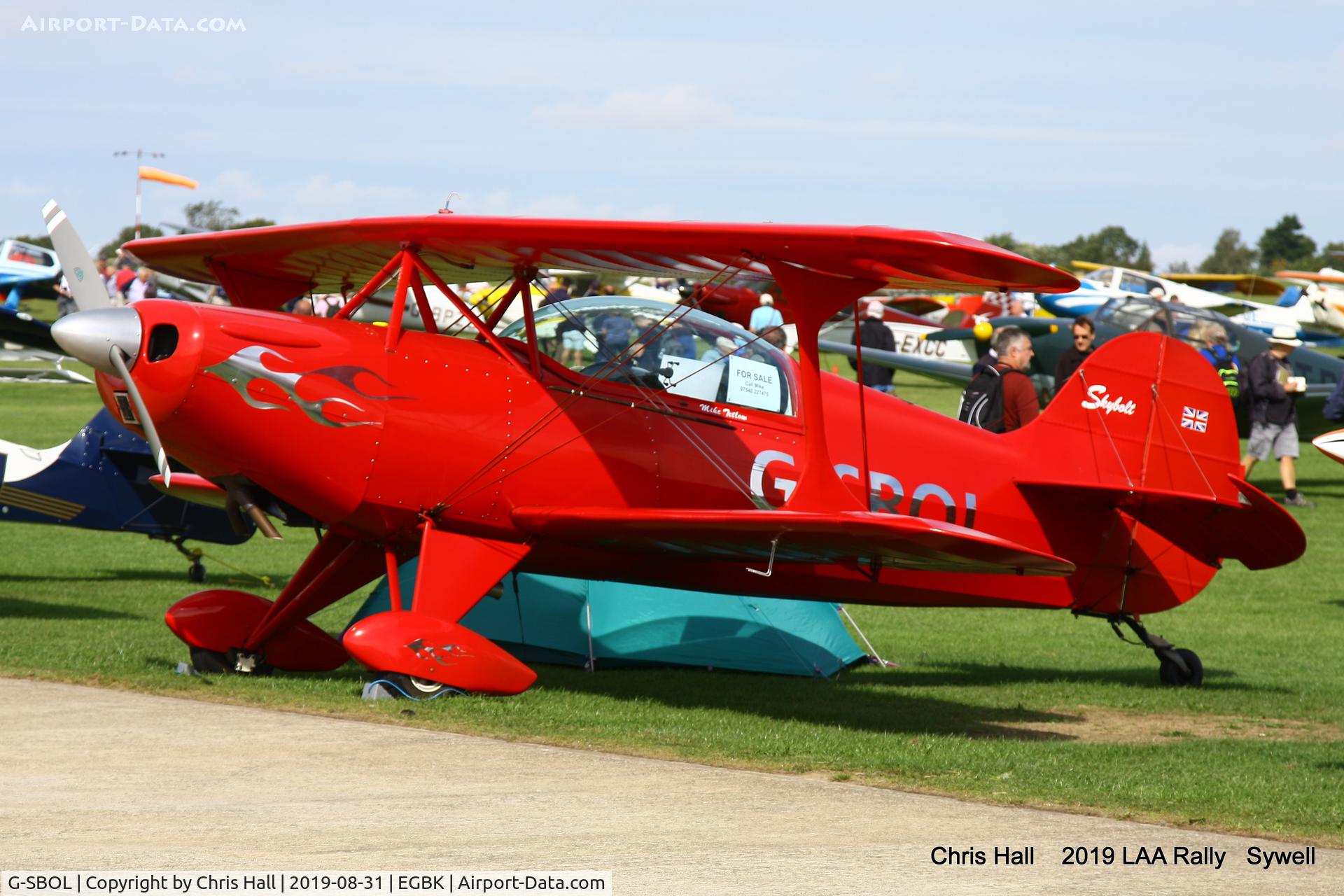 G-SBOL, 2009 Steen Skybolt C/N PFA 064-14453, 2019 LAA Rally, Sywell