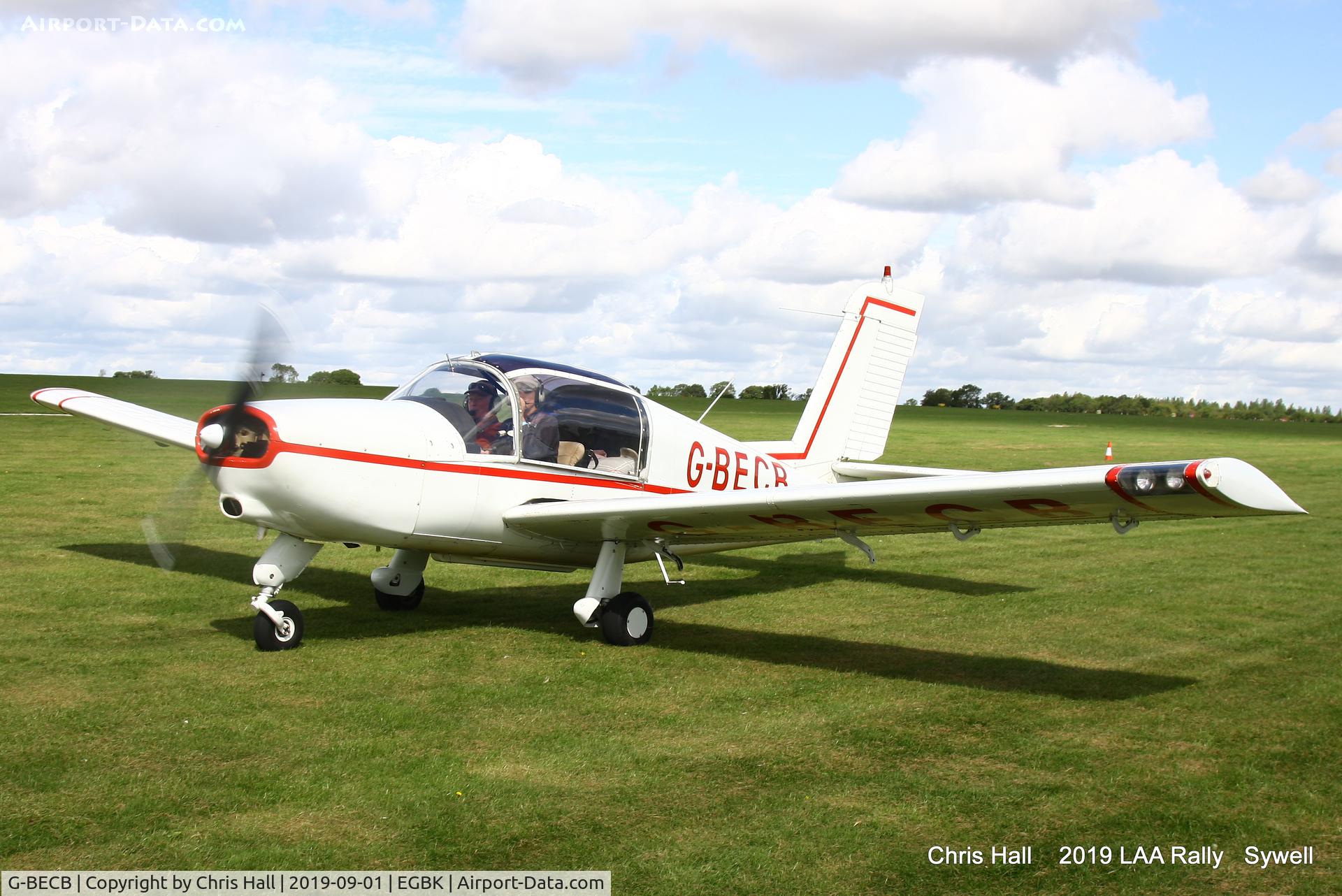 G-BECB, 1976 Socata Rallye 100ST Galopin C/N 2783, 2019 LAA Rally, Sywell
