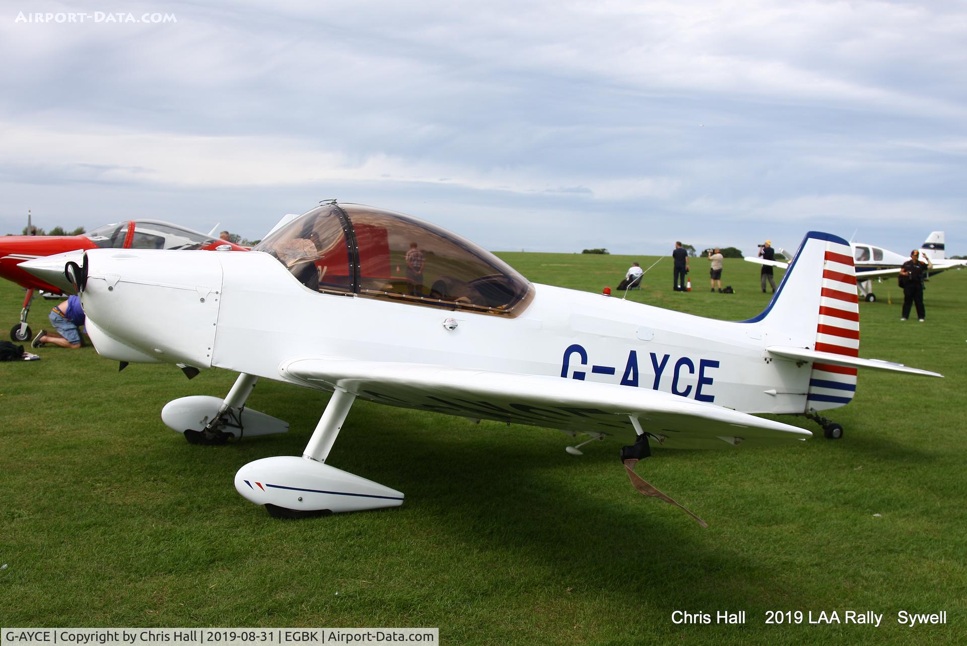 G-AYCE, 1960 Scintex CP-301-C Emeraude C/N 530, 2019 LAA Rally, Sywell
