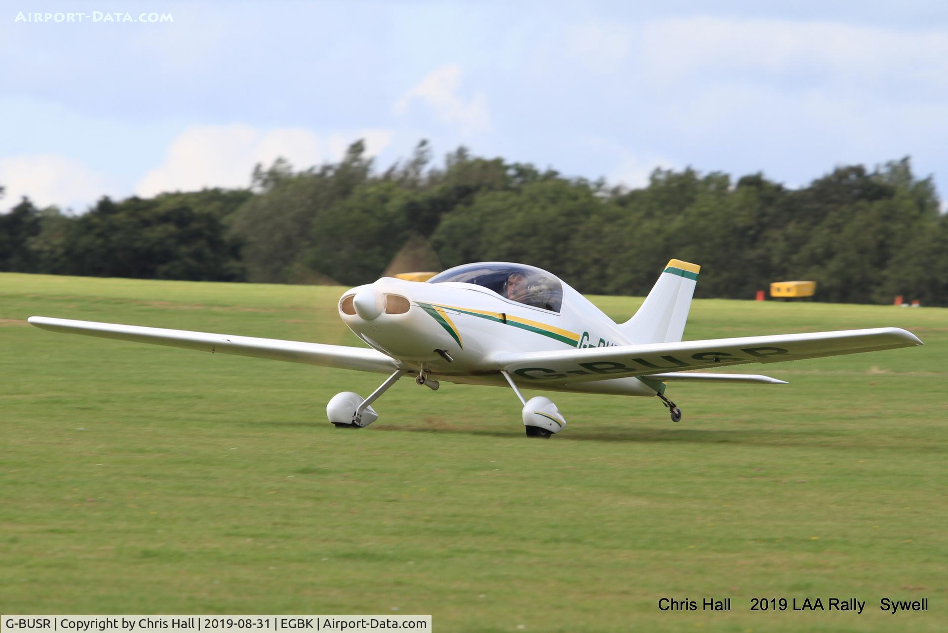 G-BUSR, 1995 Aero Designs Pulsar C/N PFA 202-12356, 2019 LAA Rally, Sywell