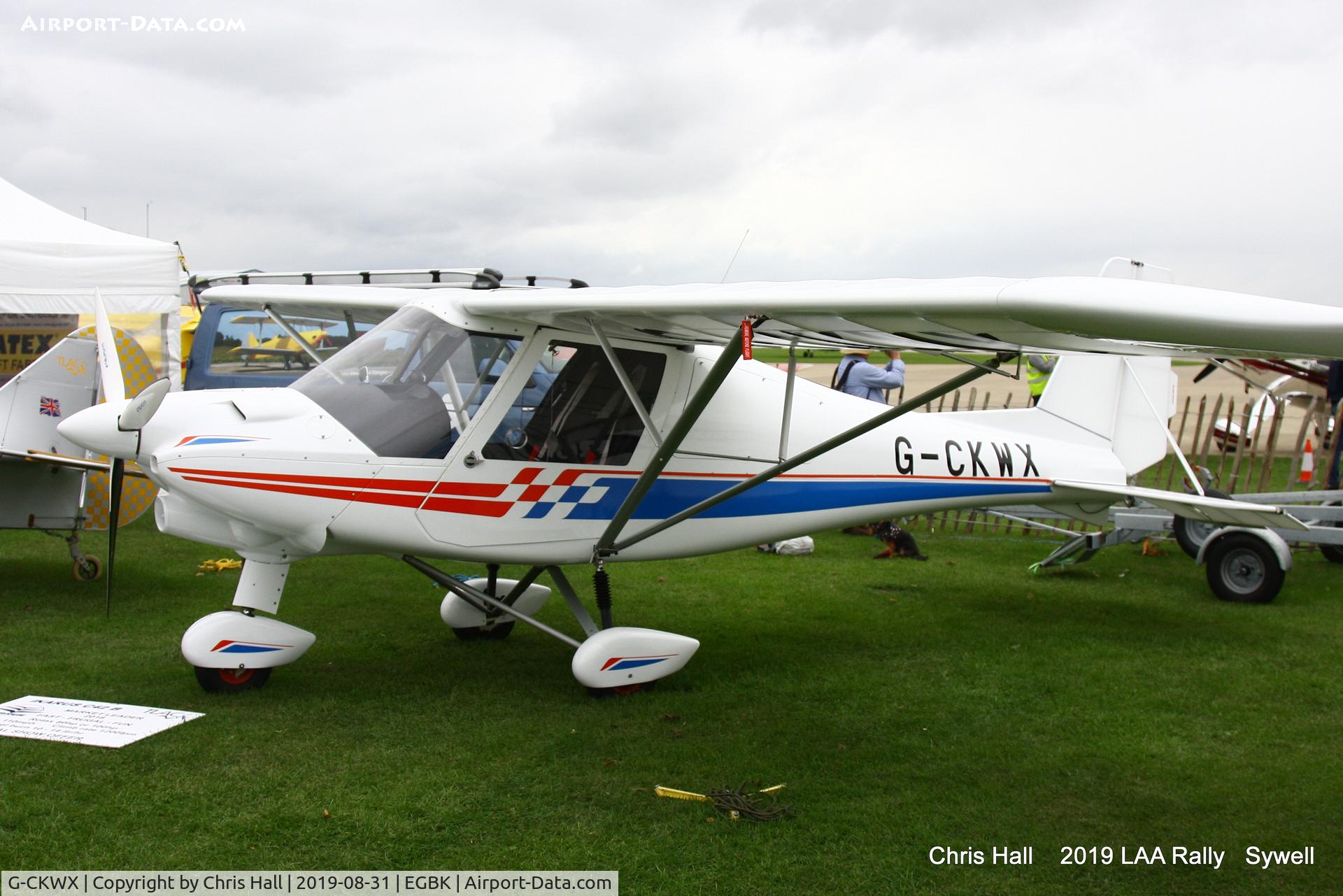 G-CKWX, 2018 Comco Ikarus C42 C/N 1804-7536, 2019 LAA Rally, Sywell