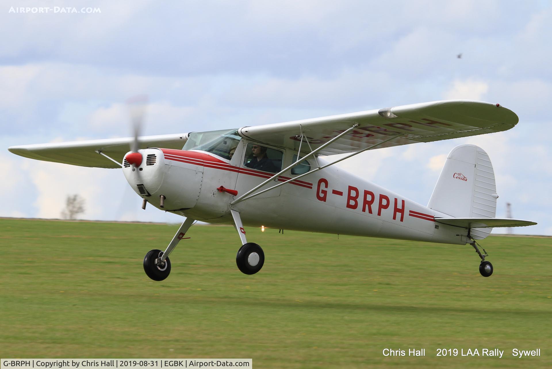 G-BRPH, 1947 Cessna 120 C/N 12137, 2019 LAA Rally, Sywell