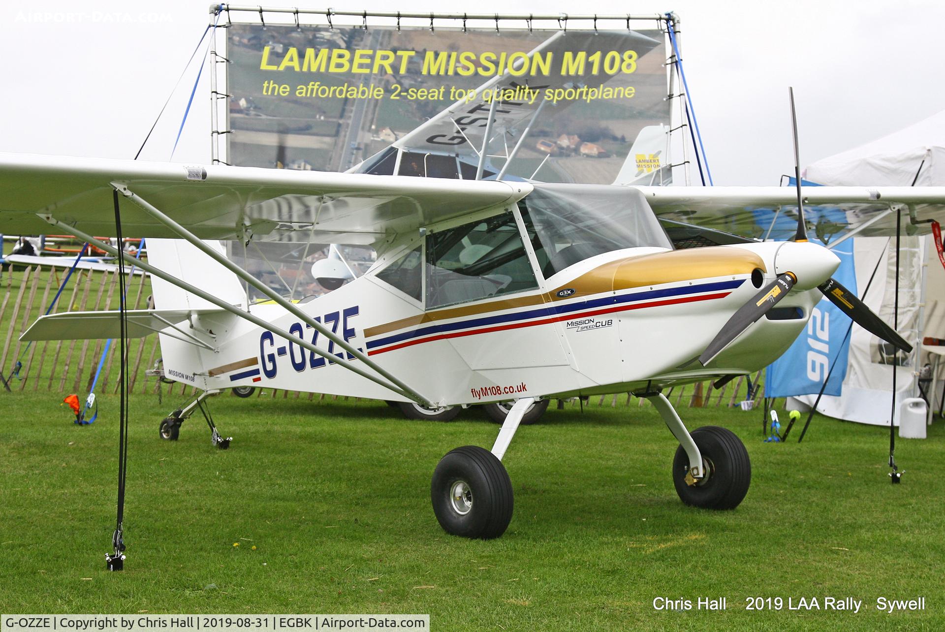 G-OZZE, 2011 Lambert Mission M108 C/N LAA 370-15089, 2019 LAA Rally, Sywell