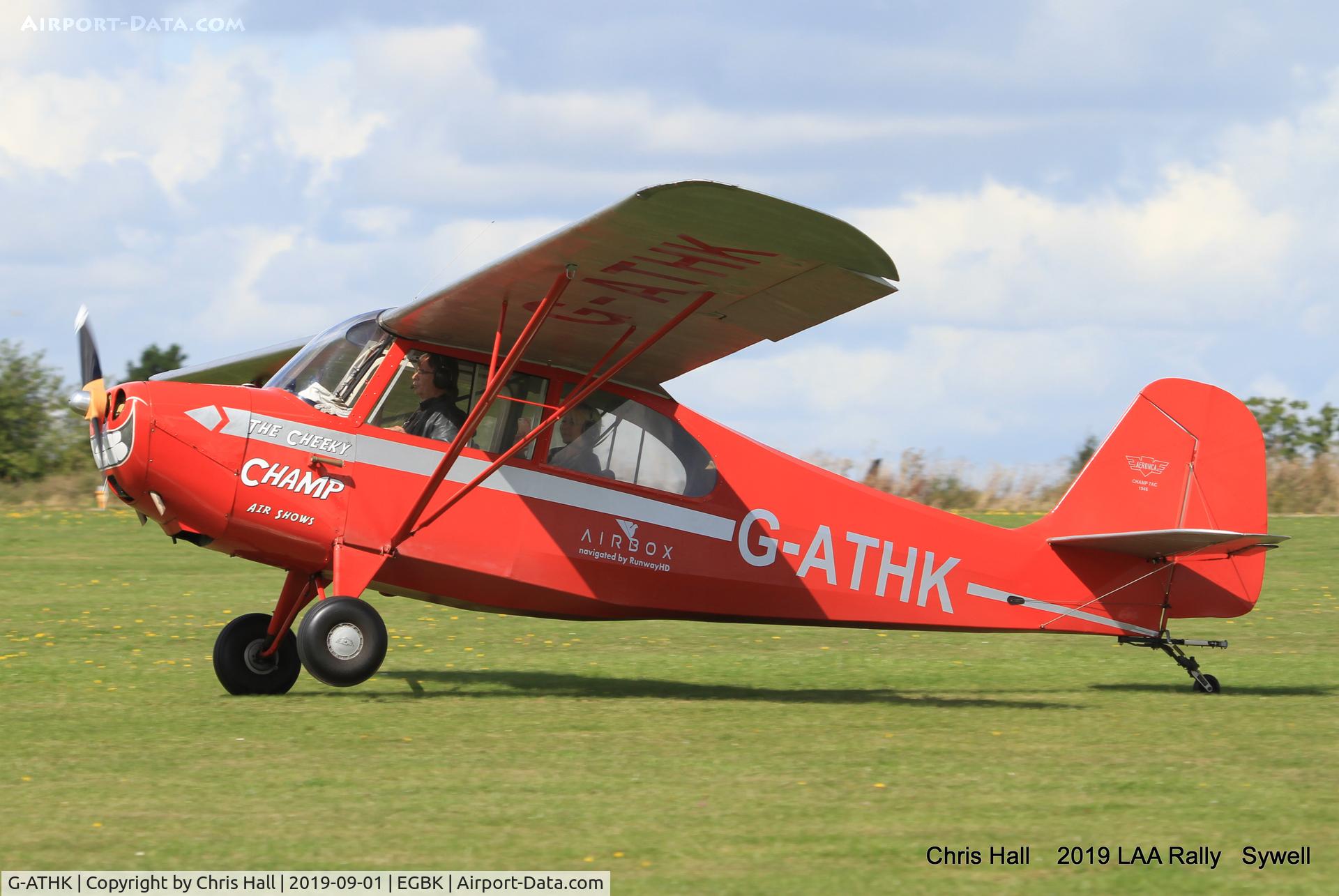 G-ATHK, 1946 Aeronca 7AC Champion C/N 7AC-971, 2019 LAA Rally, Sywell
