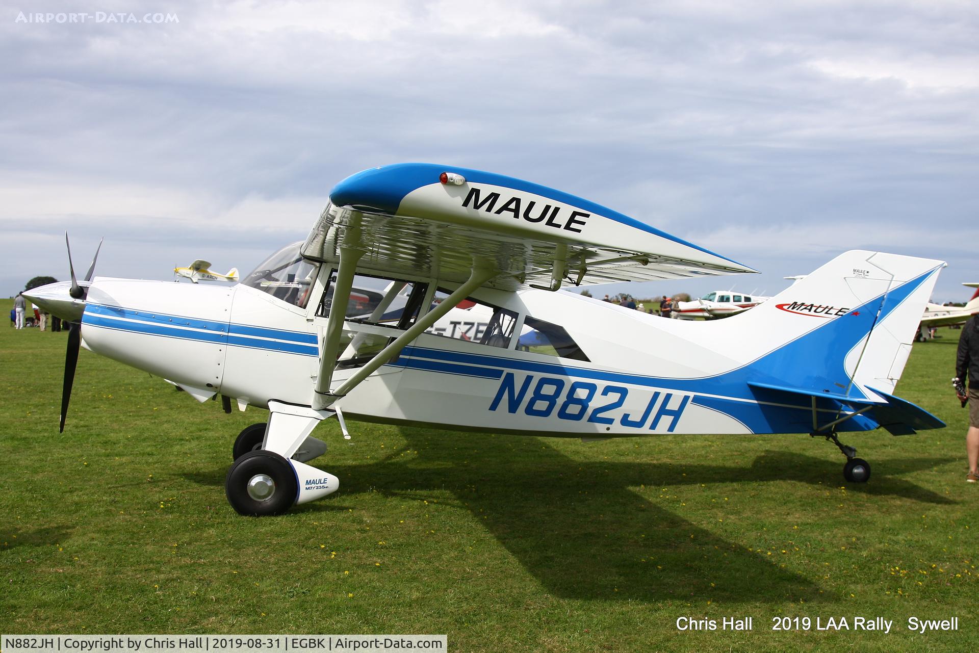 N882JH, 1999 Maule M-7-235B Super Rocket C/N 23056C, 2019 LAA Rally, Sywell