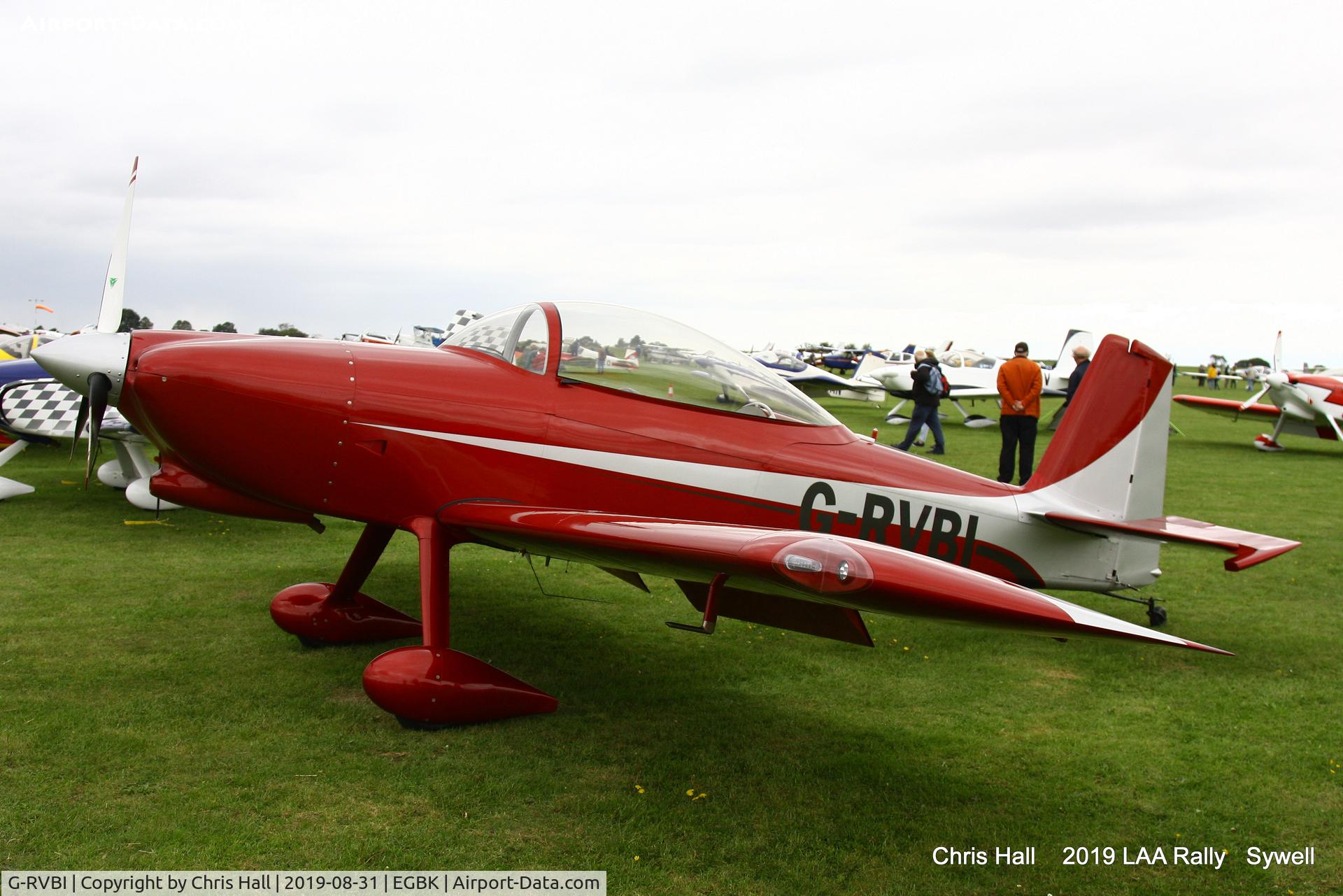 G-RVBI, 2010 Vans RV-8 C/N LAA 303-15013, 2019 LAA Rally, Sywell