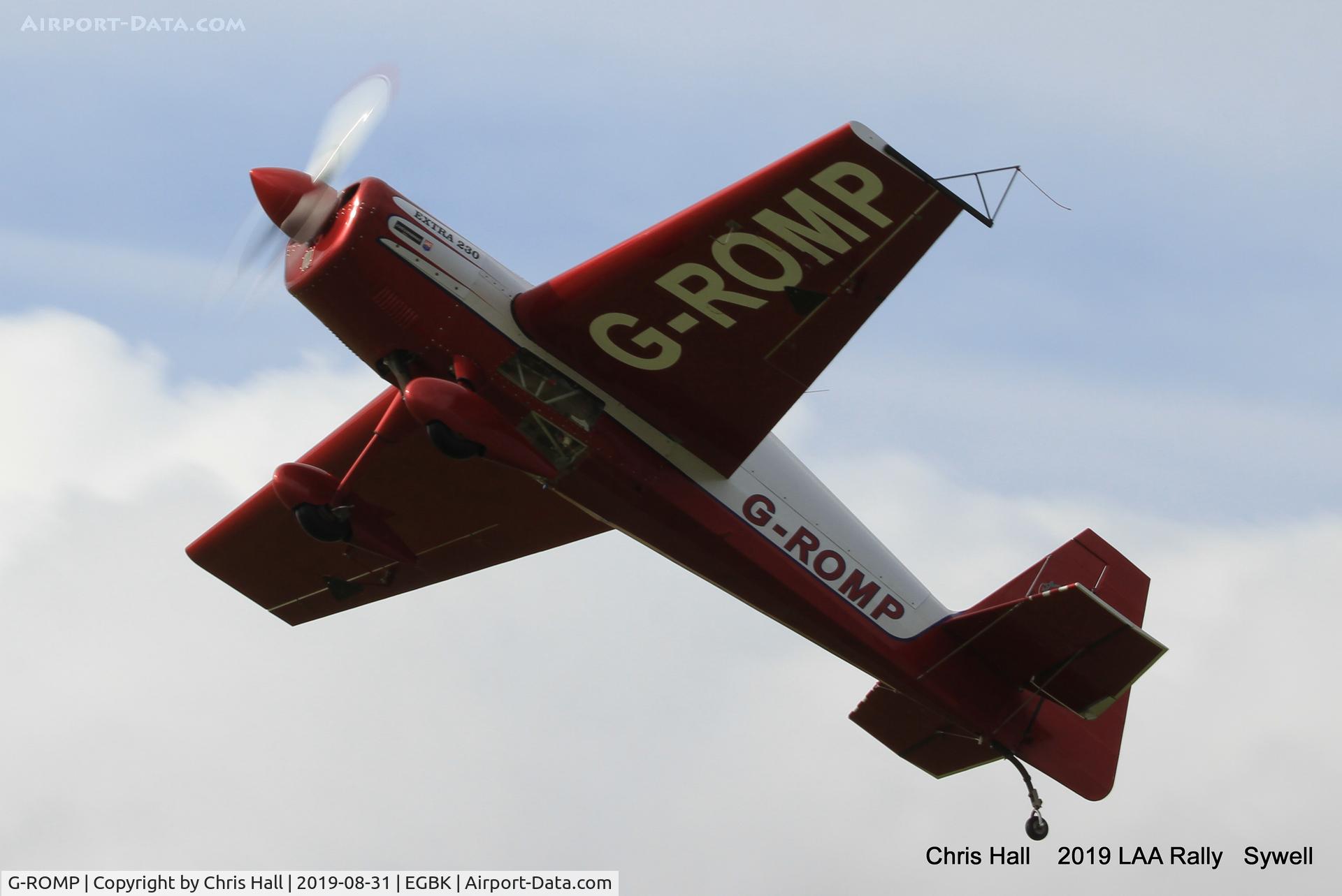 G-ROMP, 1987 Extra EA-230H C/N 001, 2019 LAA Rally, Sywell