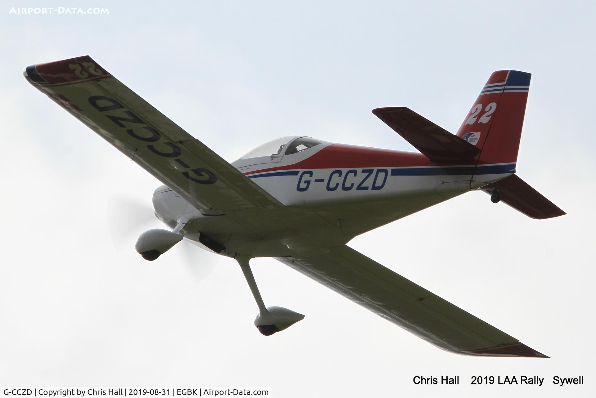 G-CCZD, 2004 Vans RV-7 C/N PFA 323-14087, 2019 LAA Rally, Sywell