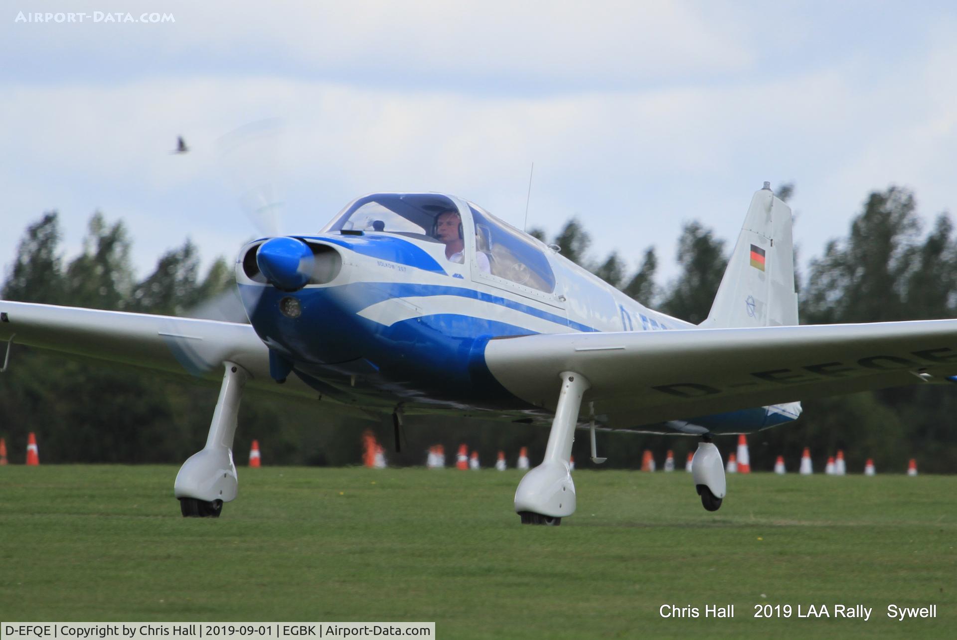 D-EFQE, 1961 Bolkow Bo-207 C/N 266, 2019 LAA Rally, Sywell