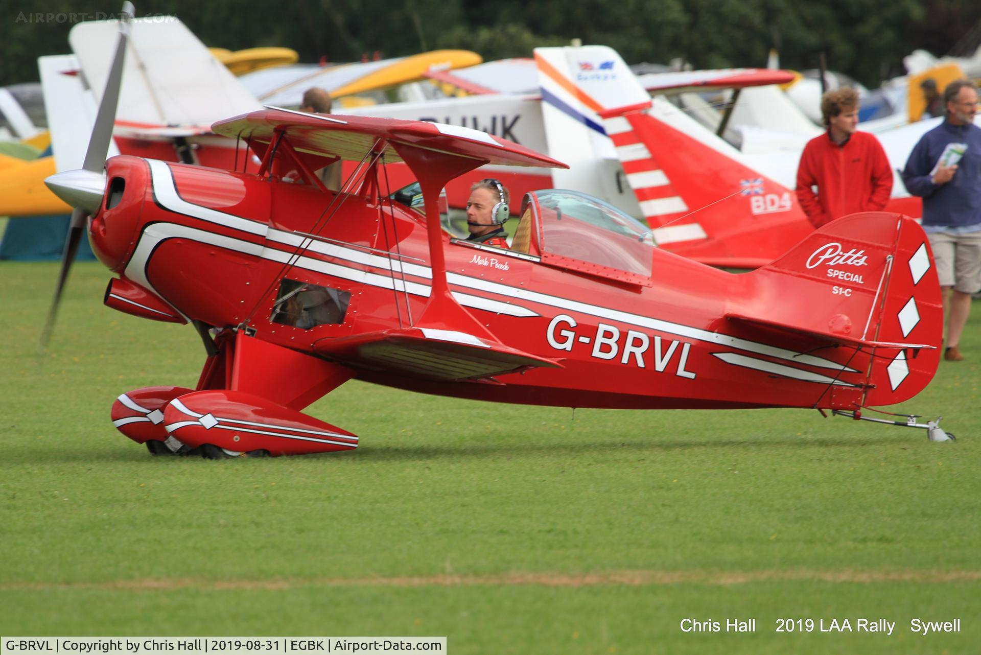 G-BRVL, 1981 Pitts S-1C Special C/N 559H, 2019 LAA Rally, Sywell