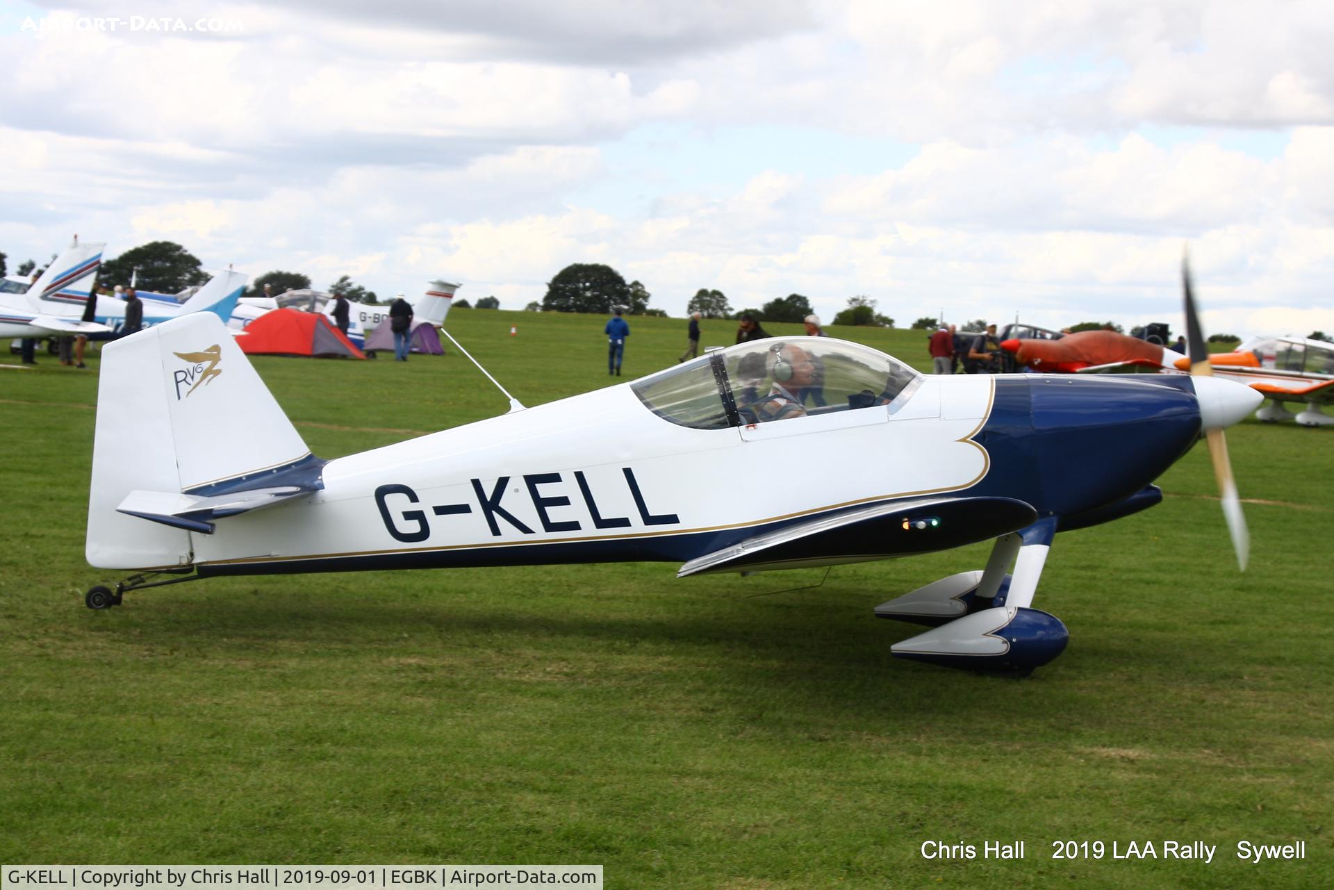 G-KELL, 1998 Vans RV-6 C/N PFA 181-12845, 2019 LAA Rally, Sywell