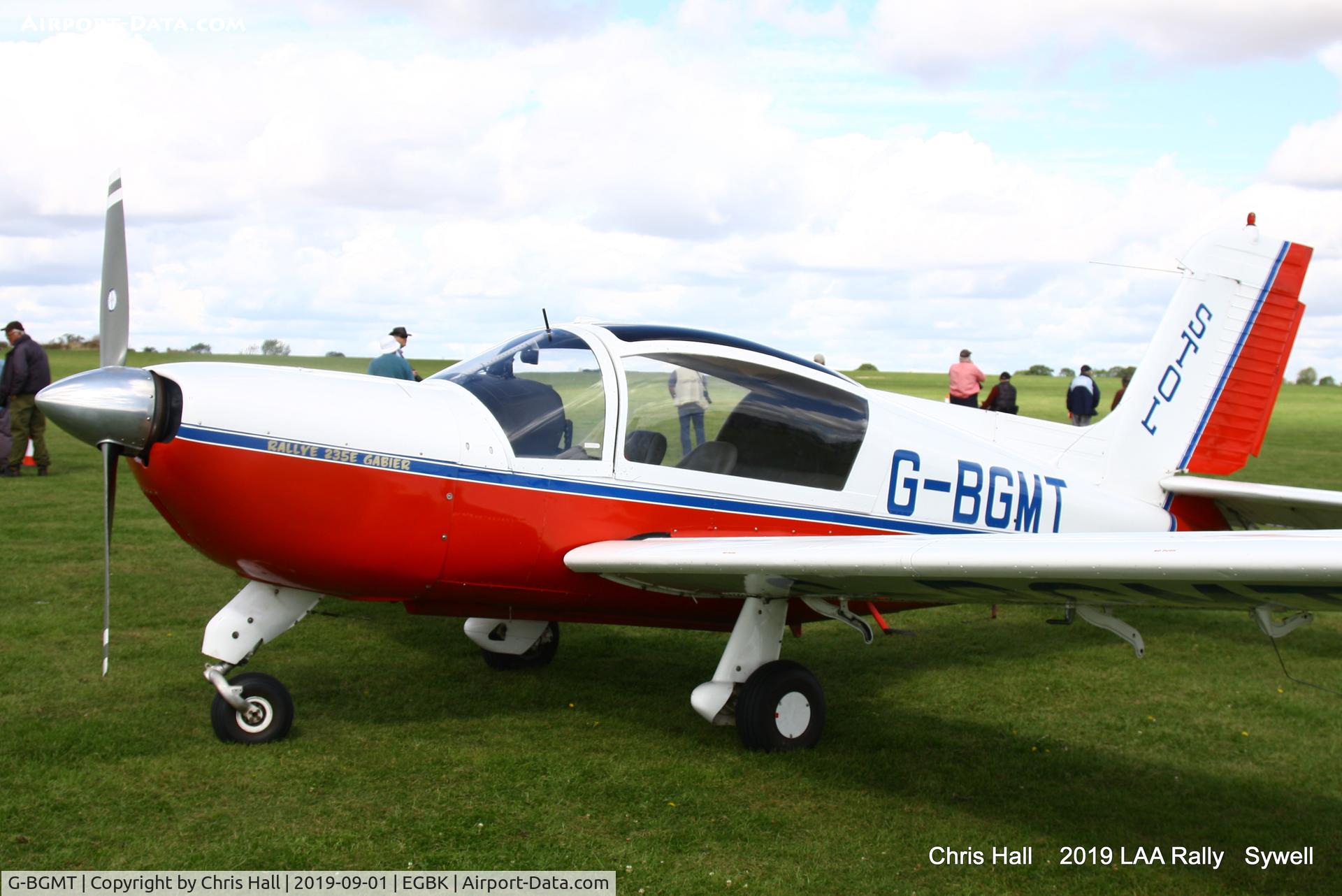 G-BGMT, 1978 Socata Rallye 235E Gabier C/N 13126, 2019 LAA Rally, Sywell