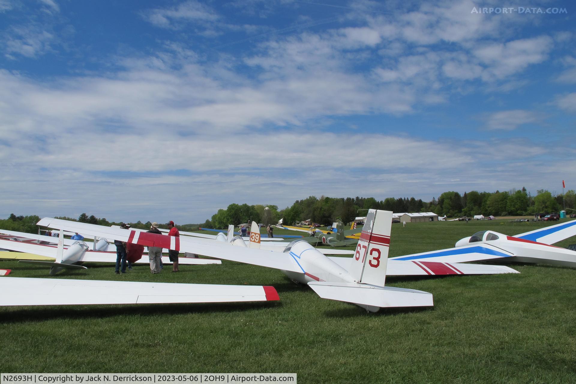 N2693H, 1977 Schweizer SGS 1-26E C/N 673, 2023 SGS 1-26 Nationals