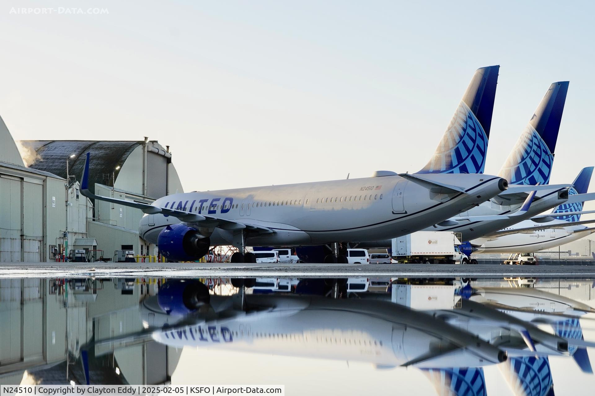 N24510, 2024 Airbus A321-271NX C/N 11814, SFO 2025