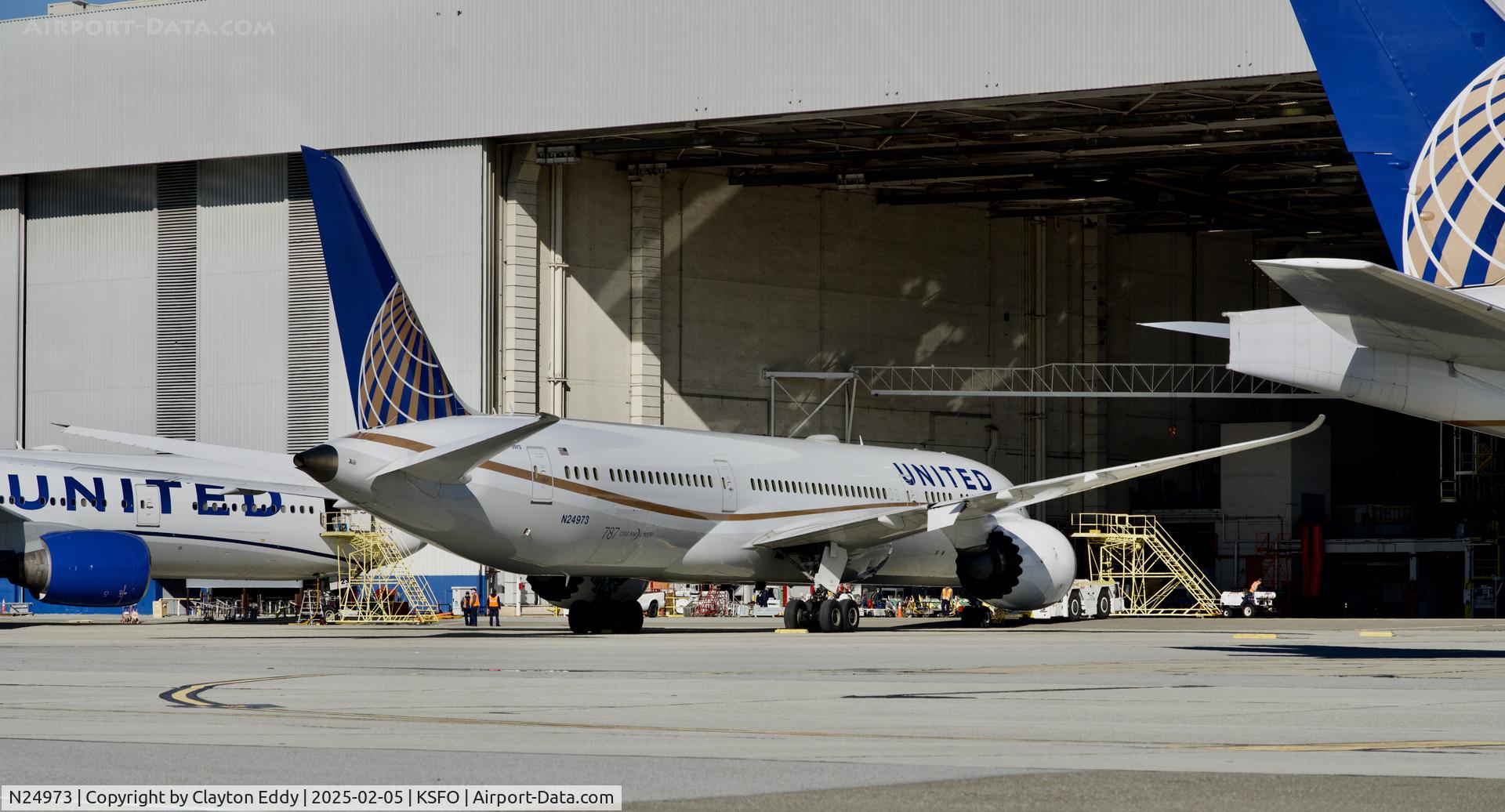 N24973, 2018 Boeing 787-9 Dreamliner Dreamliner C/N 40941, SFO 2025