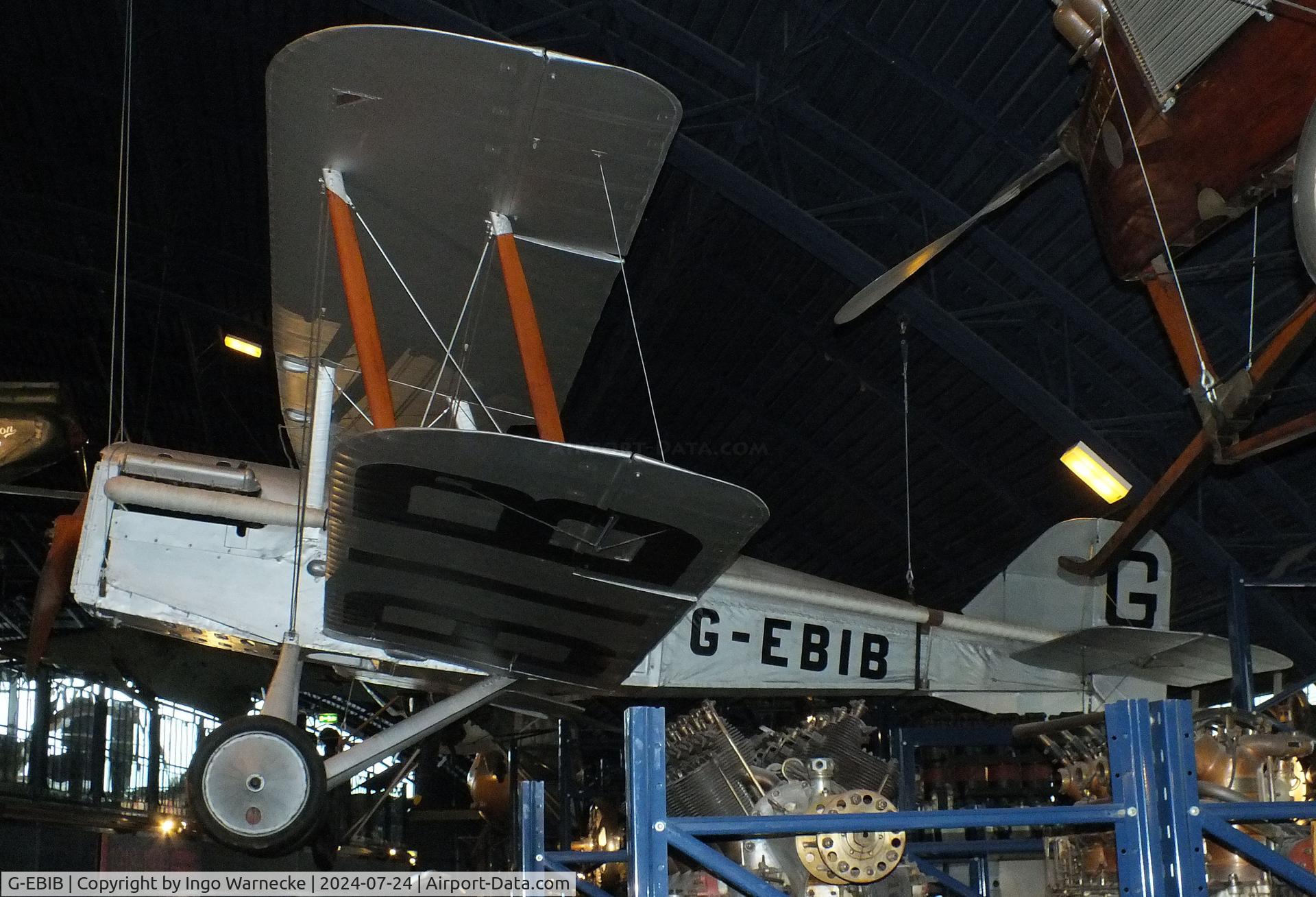G-EBIB, Royal Aircraft Factory SE-5A C/N 688/2404, Royal Aircraft Factory S.E.5A at the Science Museum, London