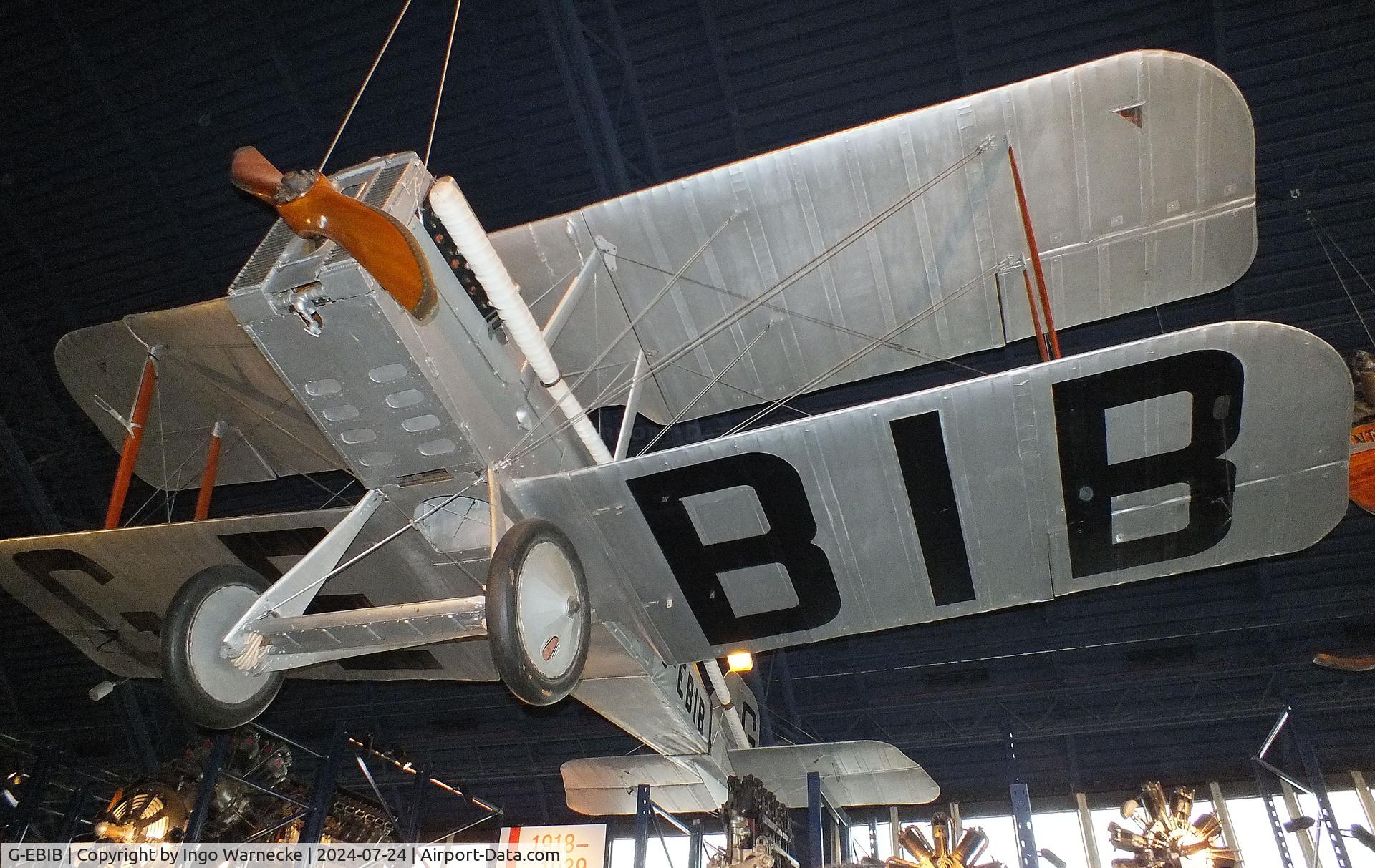 G-EBIB, Royal Aircraft Factory SE-5A C/N 688/2404, Royal Aircraft Factory S.E.5A at the Science Museum, London