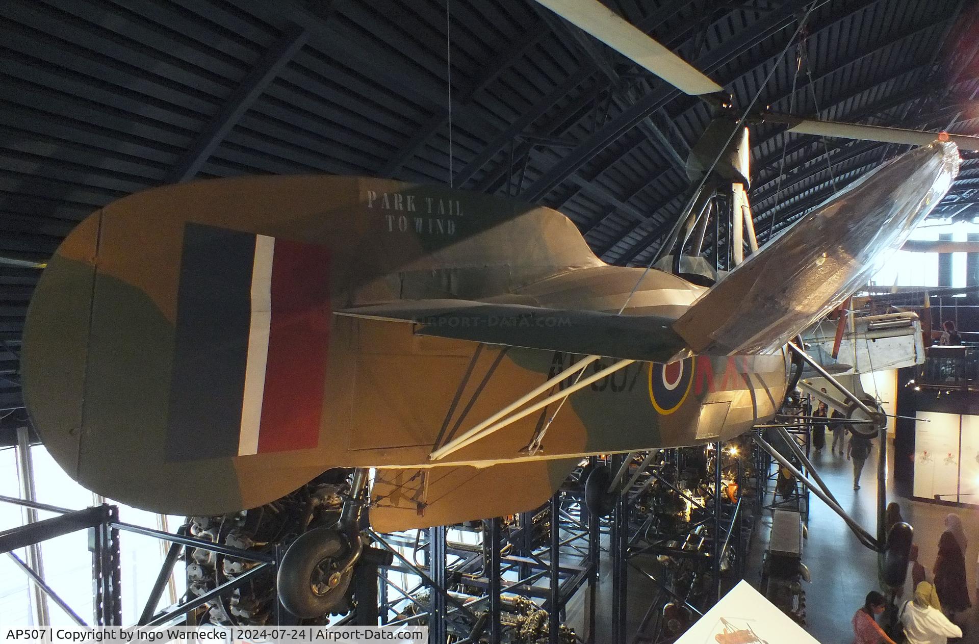 AP507, Avro 671 Rota I (Cierva C-30A) C/N R3/CA/40, Avro 671 (Cierva C-30A) Rota I at the Science Museum, London