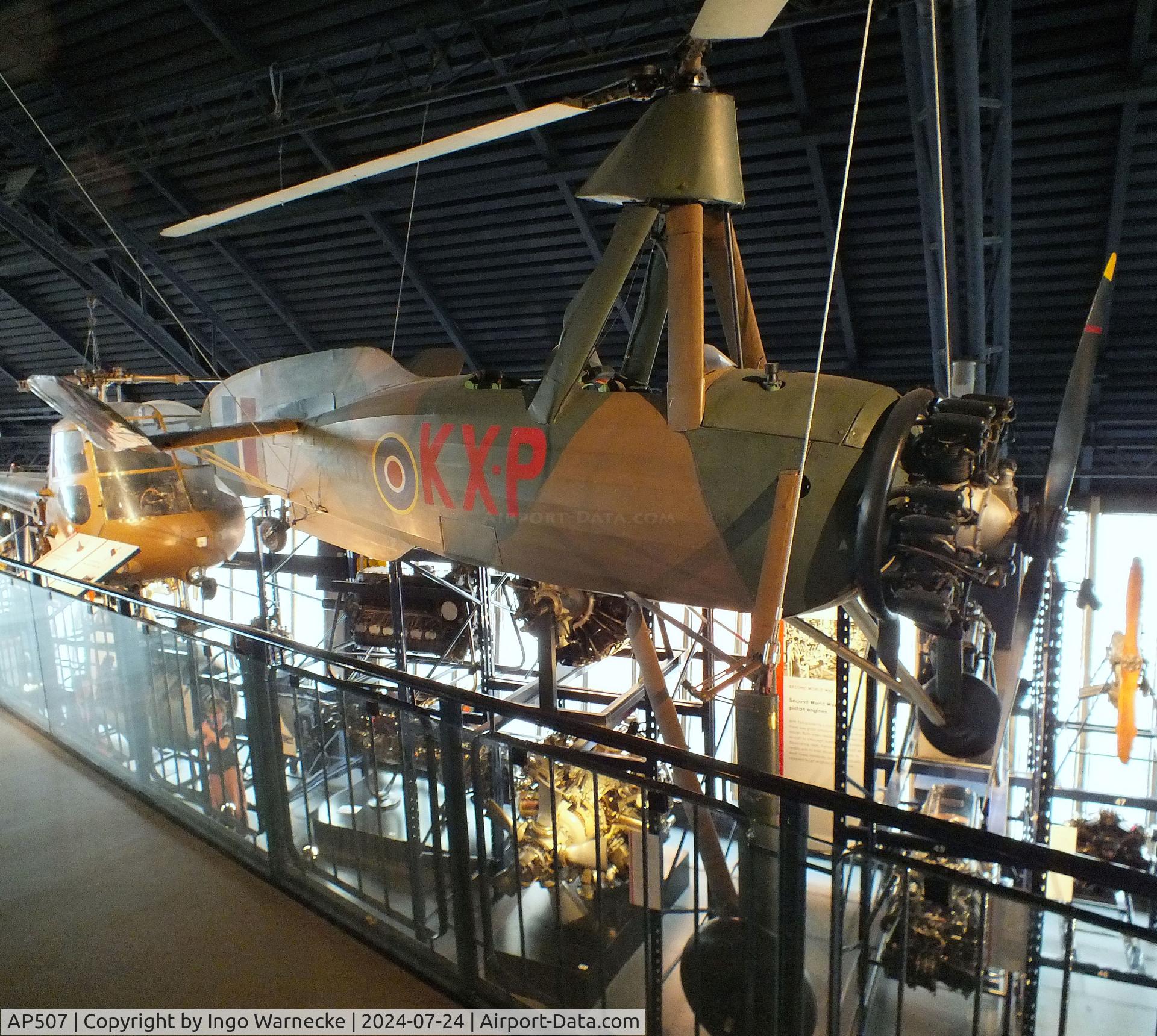 AP507, Avro 671 Rota I (Cierva C-30A) C/N R3/CA/40, Avro 671 (Cierva C-30A) Rota I at the Science Museum, London