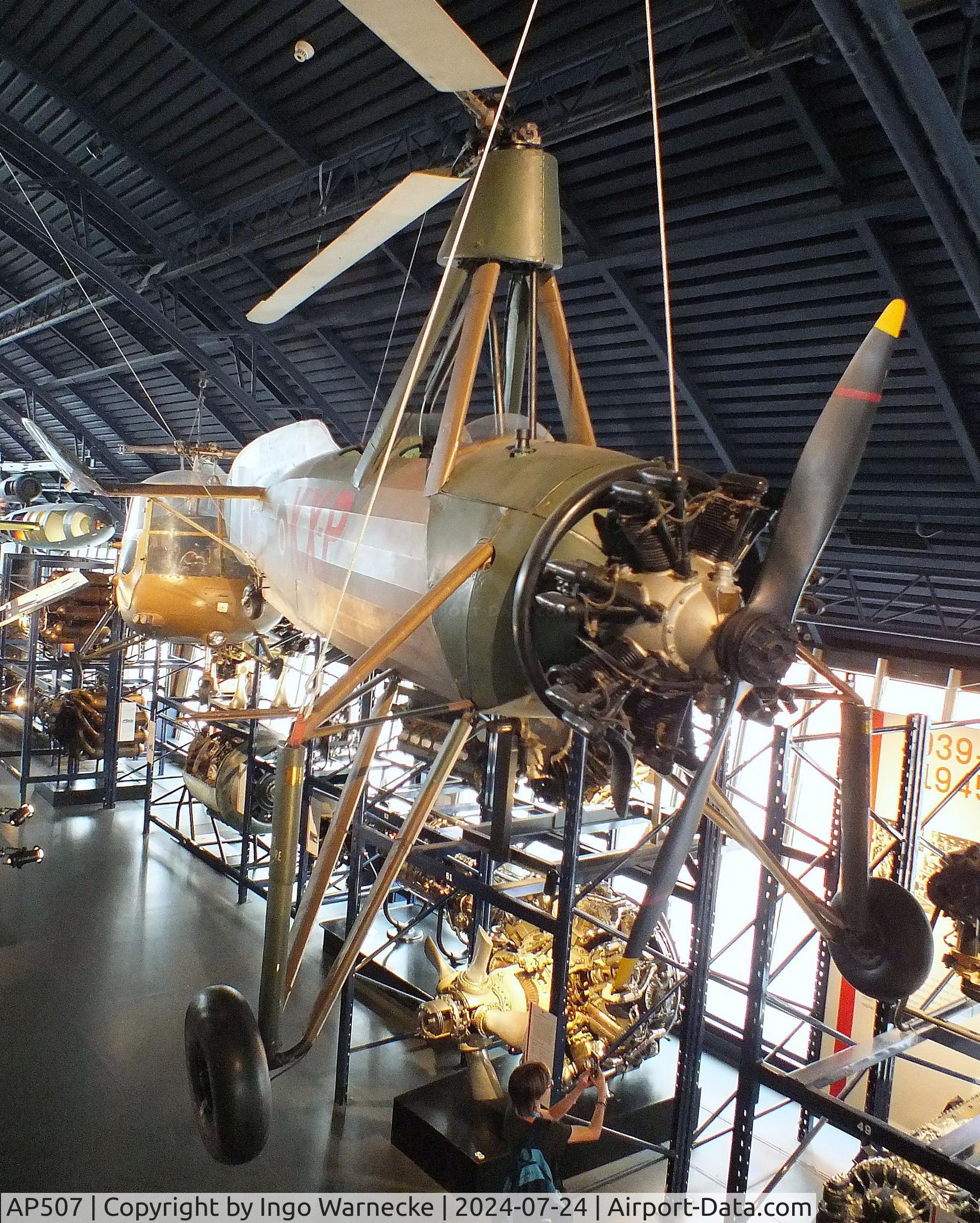 AP507, Avro 671 Rota I (Cierva C-30A) C/N R3/CA/40, Avro 671 (Cierva C-30A) Rota I at the Science Museum, London