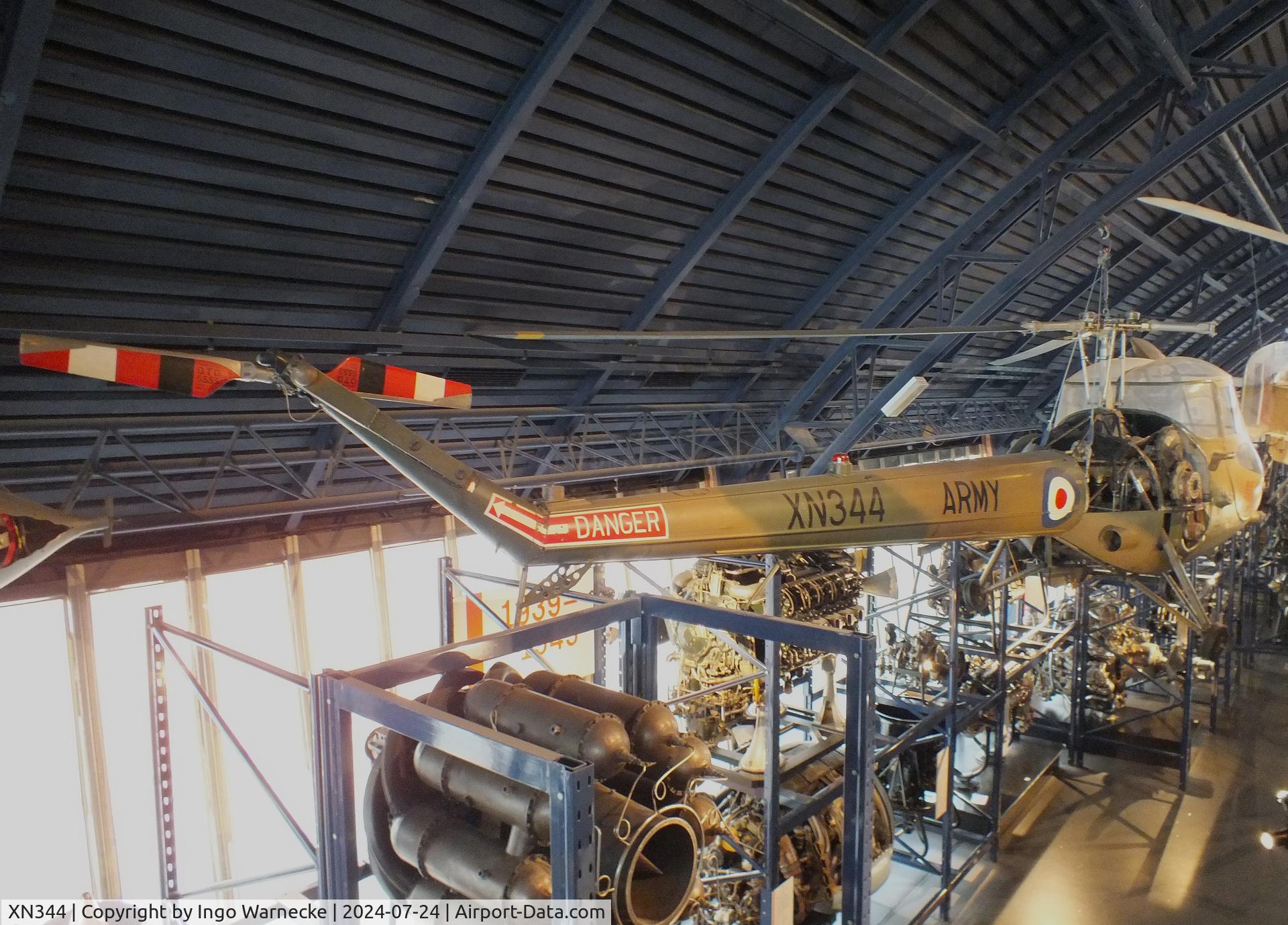 XN344, 1960 Saunders-Roe Skeeter AOP.12 C/N S2/7150, Saunders-Roe Skeeter AOP12 at the Science Museum, London