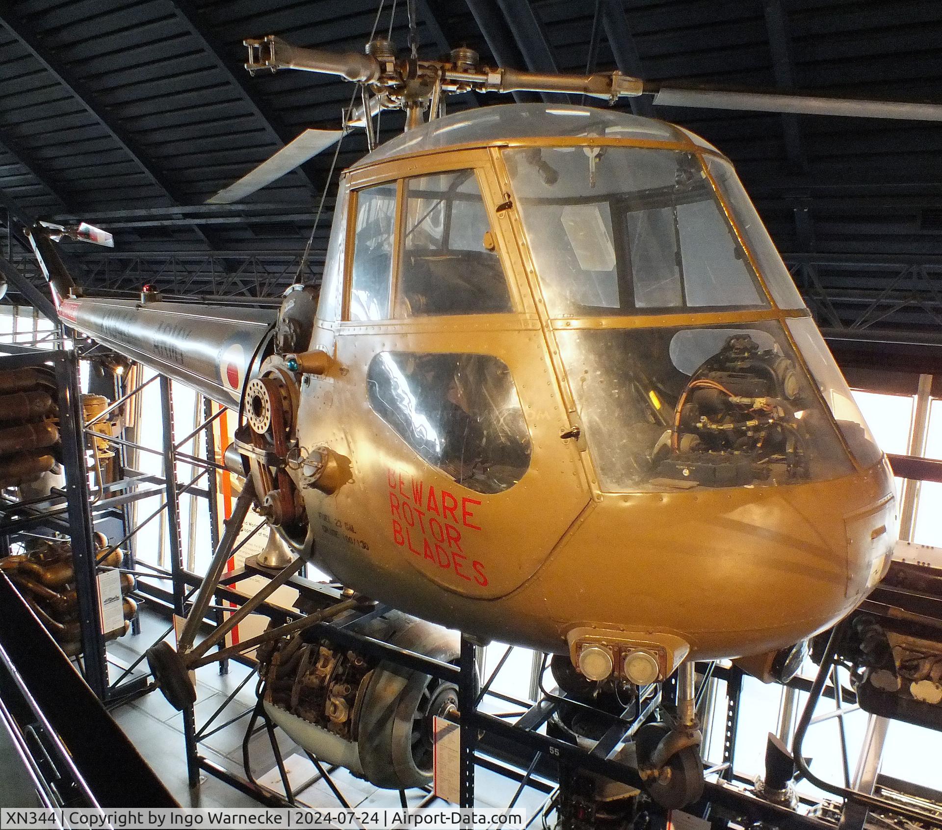 XN344, 1960 Saunders-Roe Skeeter AOP.12 C/N S2/7150, Saunders-Roe Skeeter AOP12 at the Science Museum, London