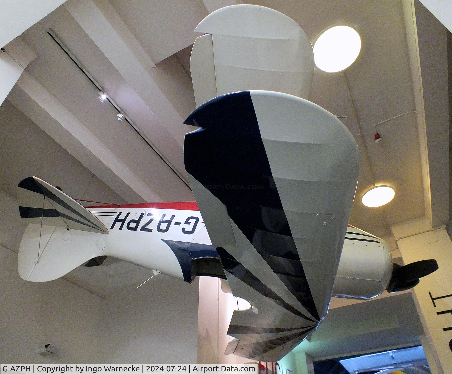 G-AZPH, 1970 Pitts S-1S Special C/N S1S-001-C, Pitts S-1S Special at the Science Museum, London