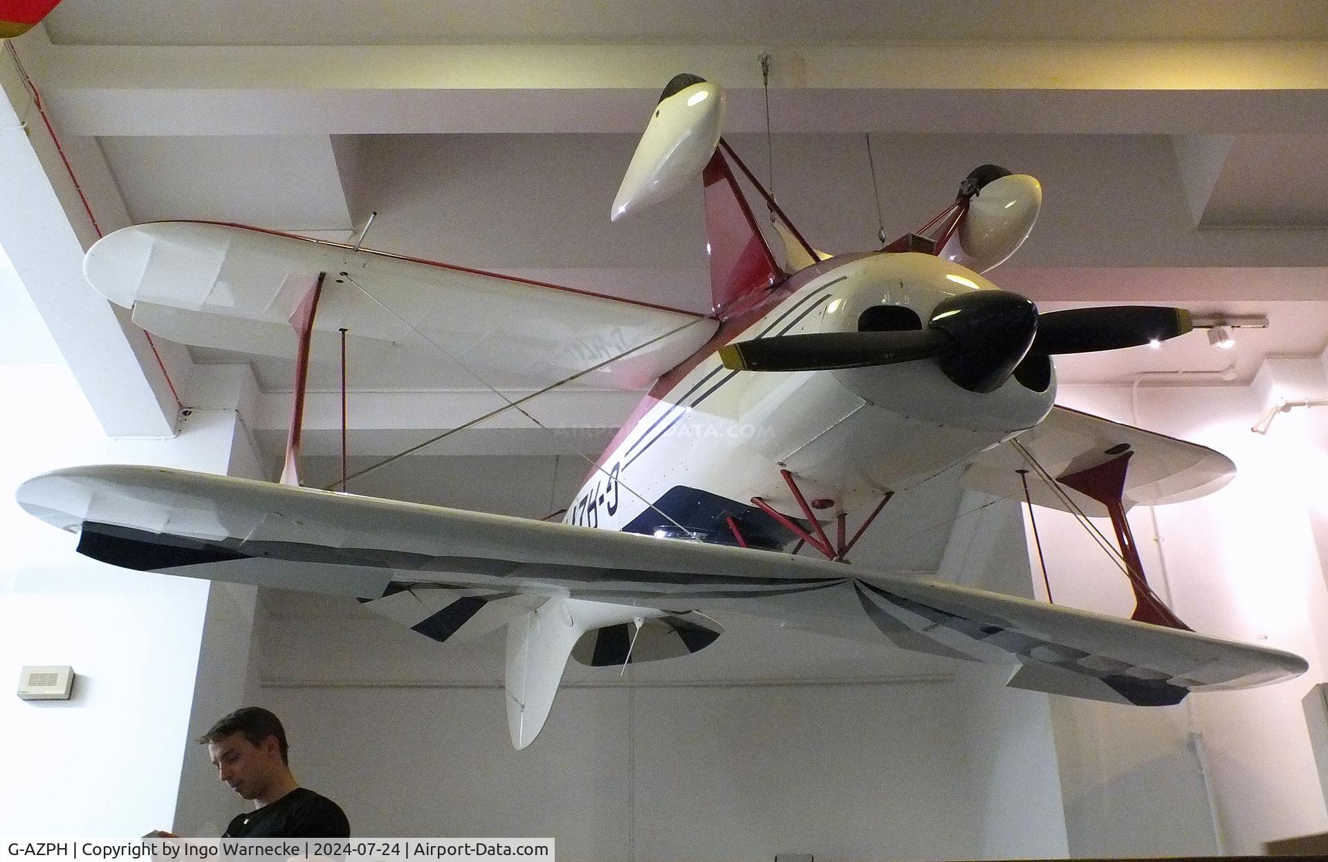 G-AZPH, 1970 Pitts S-1S Special C/N S1S-001-C, Pitts S-1S Special at the Science Museum, London