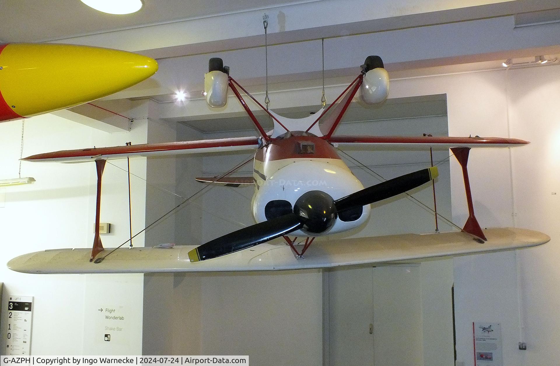 G-AZPH, 1970 Pitts S-1S Special C/N S1S-001-C, Pitts S-1S Special at the Science Museum, London