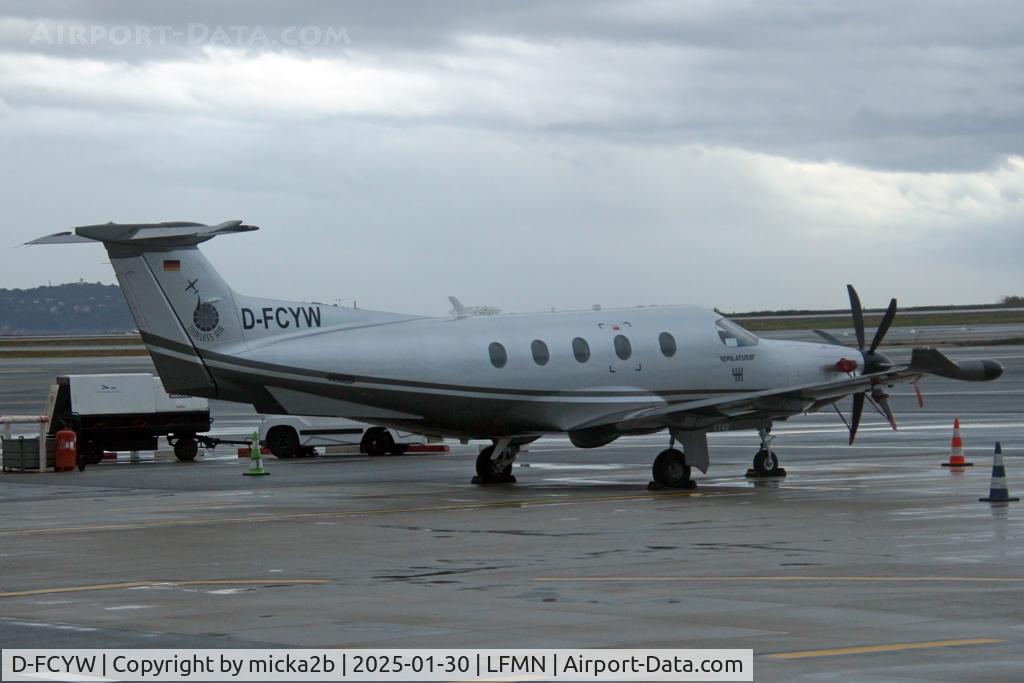 D-FCYW, 2017 Pilatus PC-12/47E C/N 1742, Parked