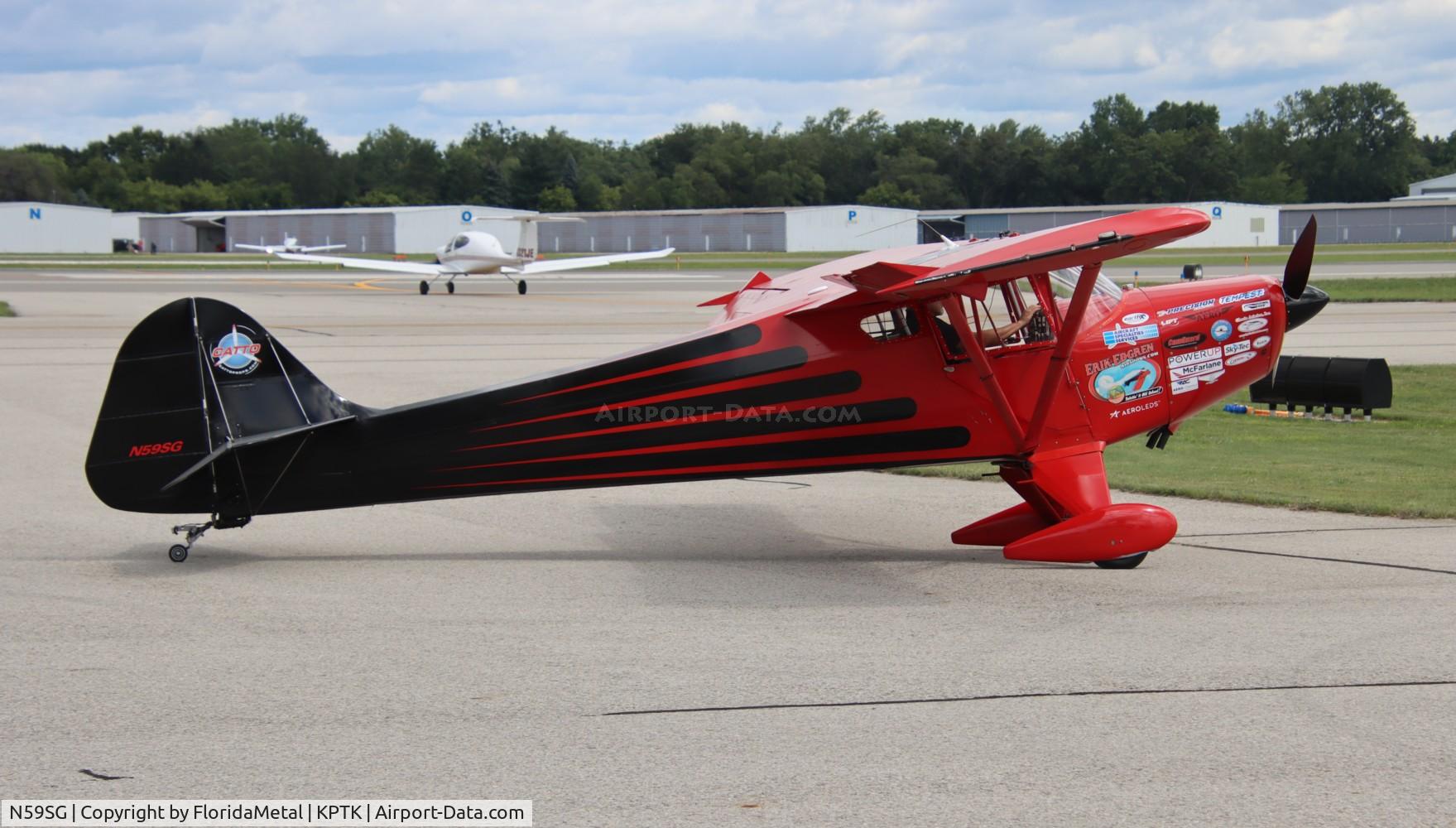 N59SG, 1997 Givens Steve TCLIPS C/N T01, Taylorcraft T-clips zx 