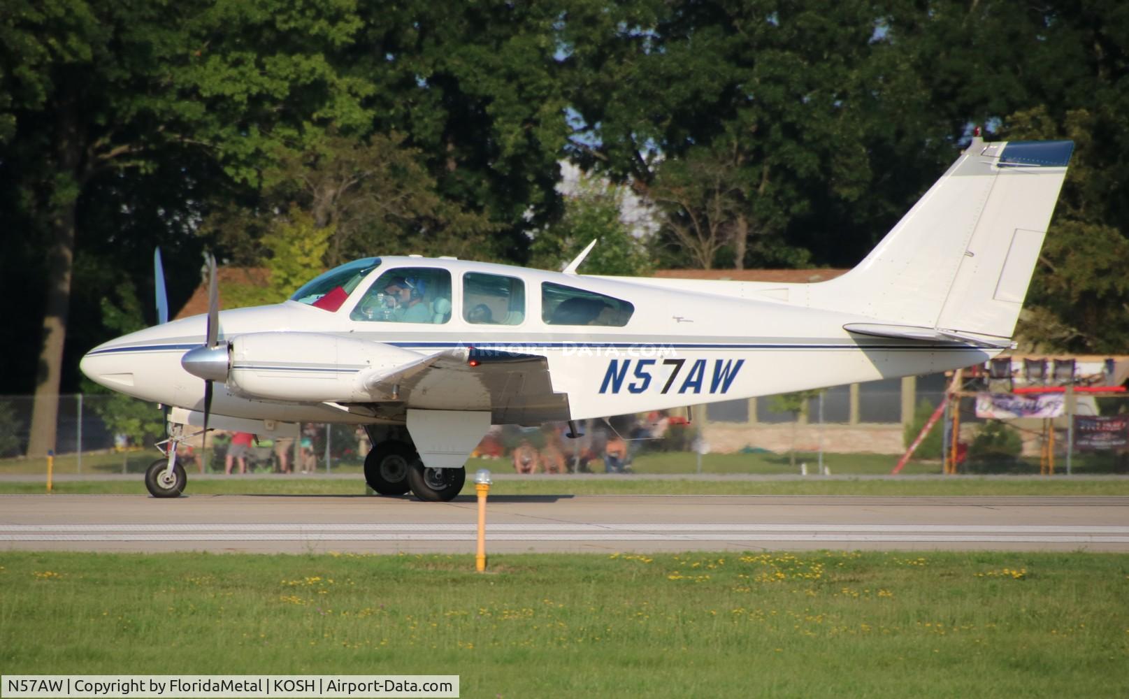 N57AW, 1968 Beech 95-B55 Baron C/N TC-1116, Baron 55 zx