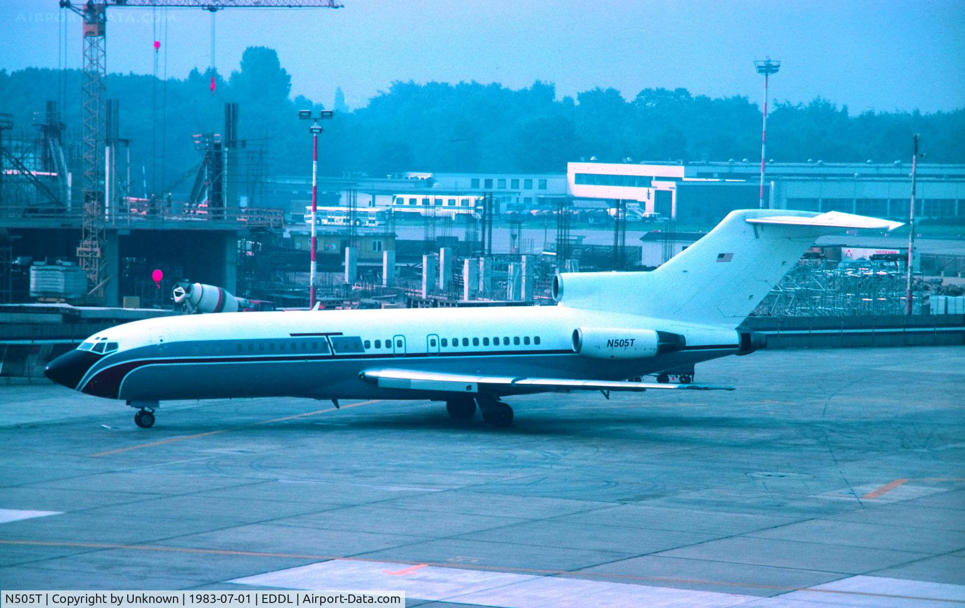 N505T, 1969 Boeing 727-31 C/N 20115, Düsseldorf 7.1983